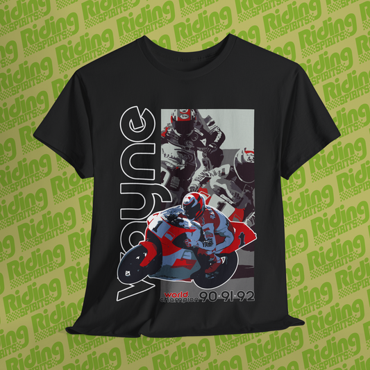 Wayne Rainey World Champion Short Sleeve T-shirt