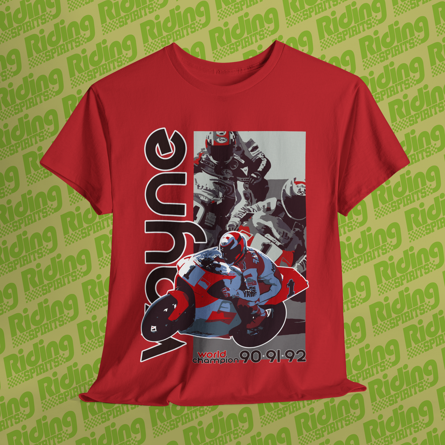 Wayne Rainey World Champion Short Sleeve T-shirt