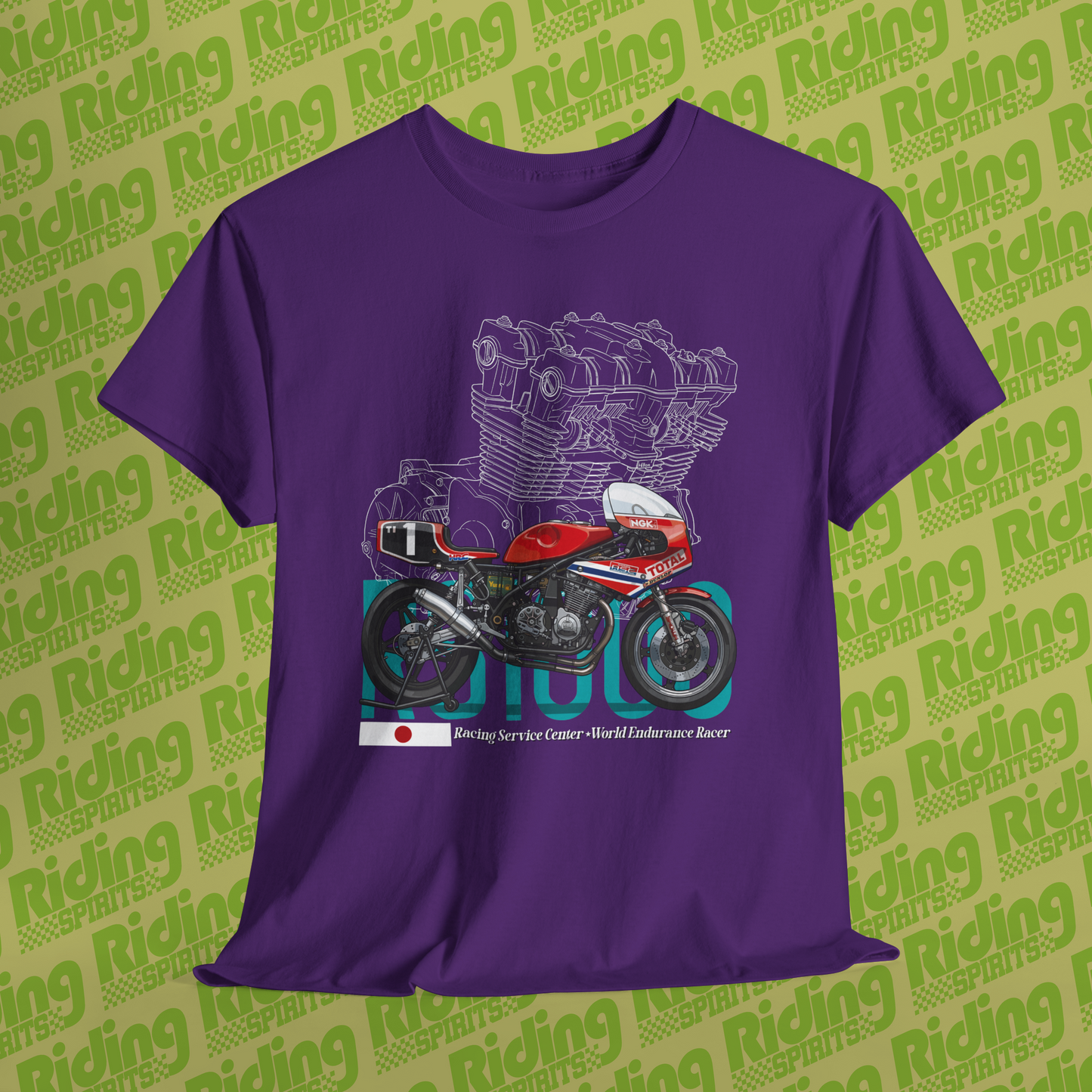 RSC RS1000 World Endurance Racer Short Sleeve Tshirt