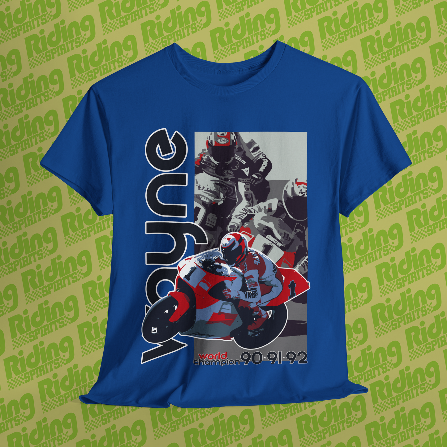 Wayne Rainey World Champion Short Sleeve T-shirt