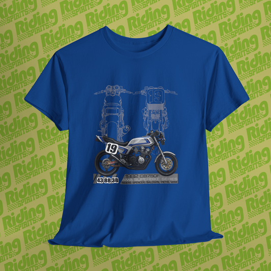 1982 CB750F AMA superbike legends Short Sleeve Tshirt
