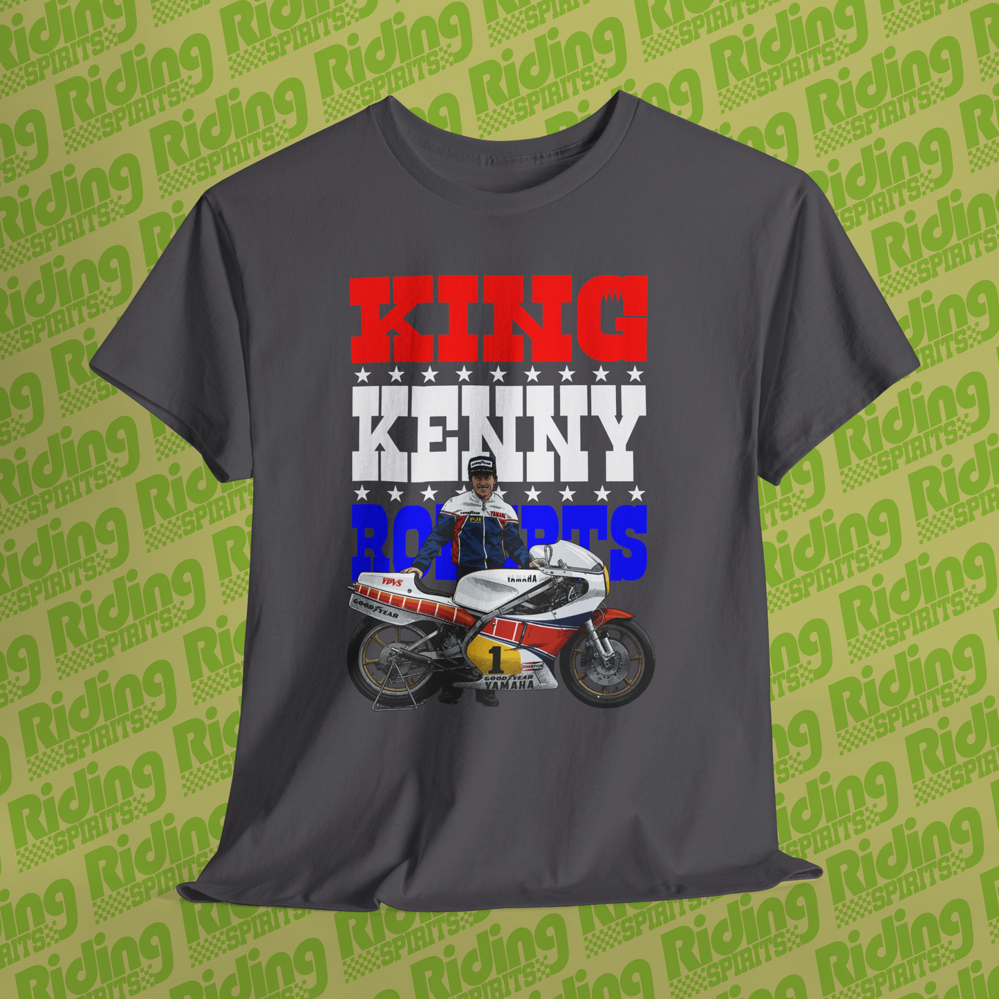 King Kenny Roberts YZR Short Sleeve Tshirt