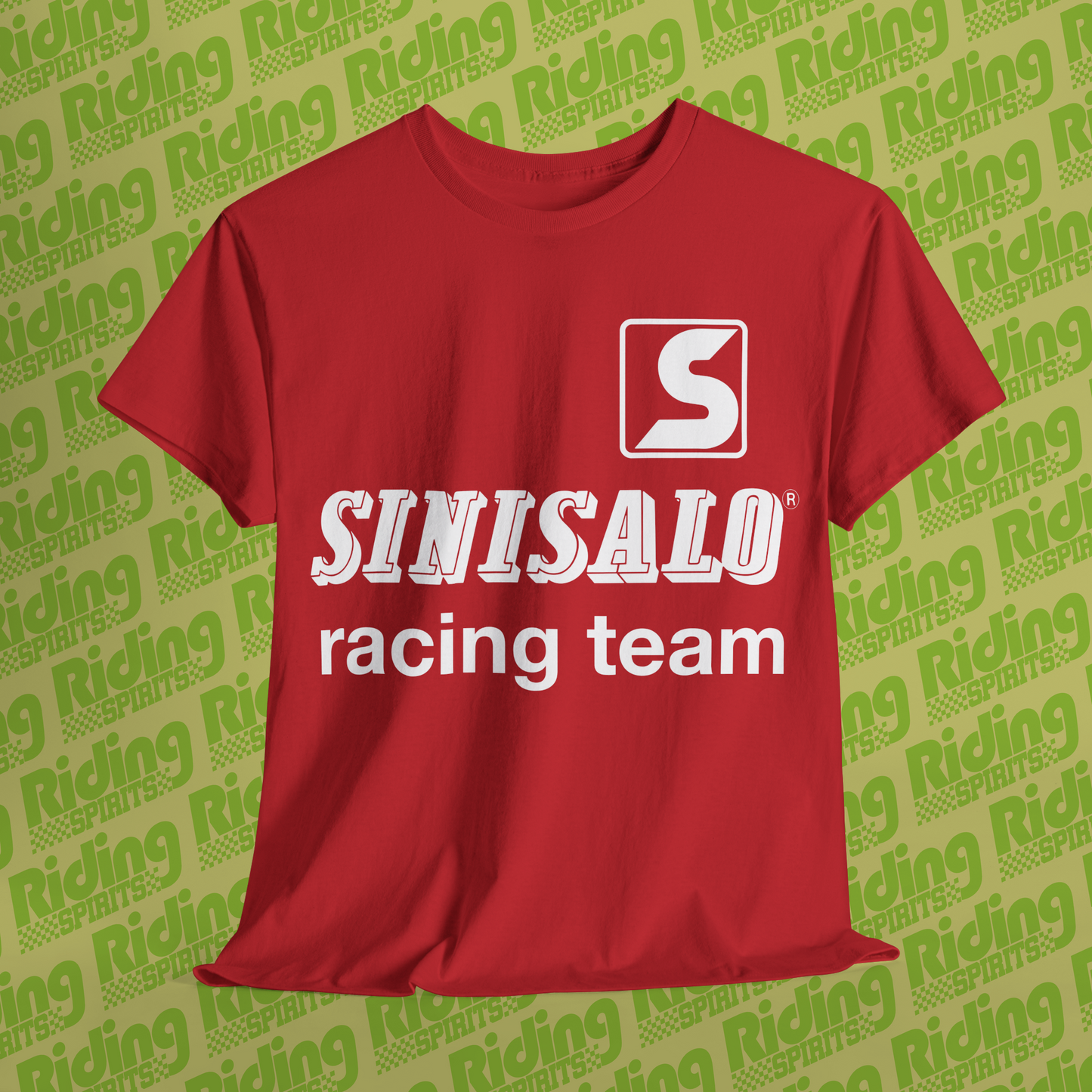 Sinisalo Vintage style MX , AMA motocross 80s, Retro MotoX, Short Sleeve T-shirt