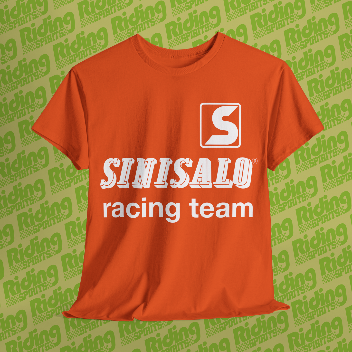 Sinisalo Vintage style MX , AMA motocross 80s, Retro MotoX, Short Sleeve T-shirt