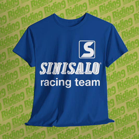 Sinisalo Vintage style MX , AMA motocross 80s, Retro MotoX, Short Sleeve T-shirt