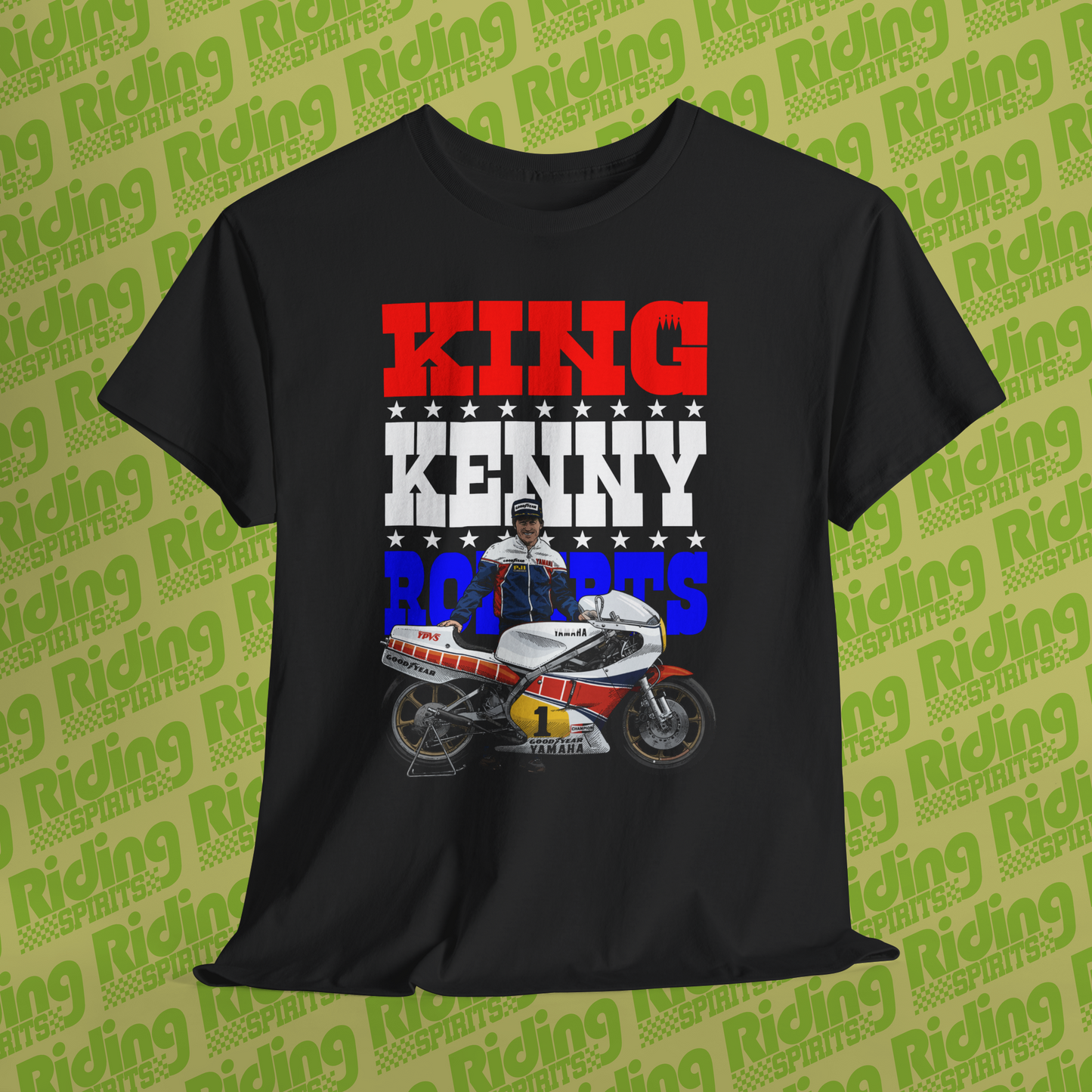 King Kenny Roberts YZR Short Sleeve Tshirt