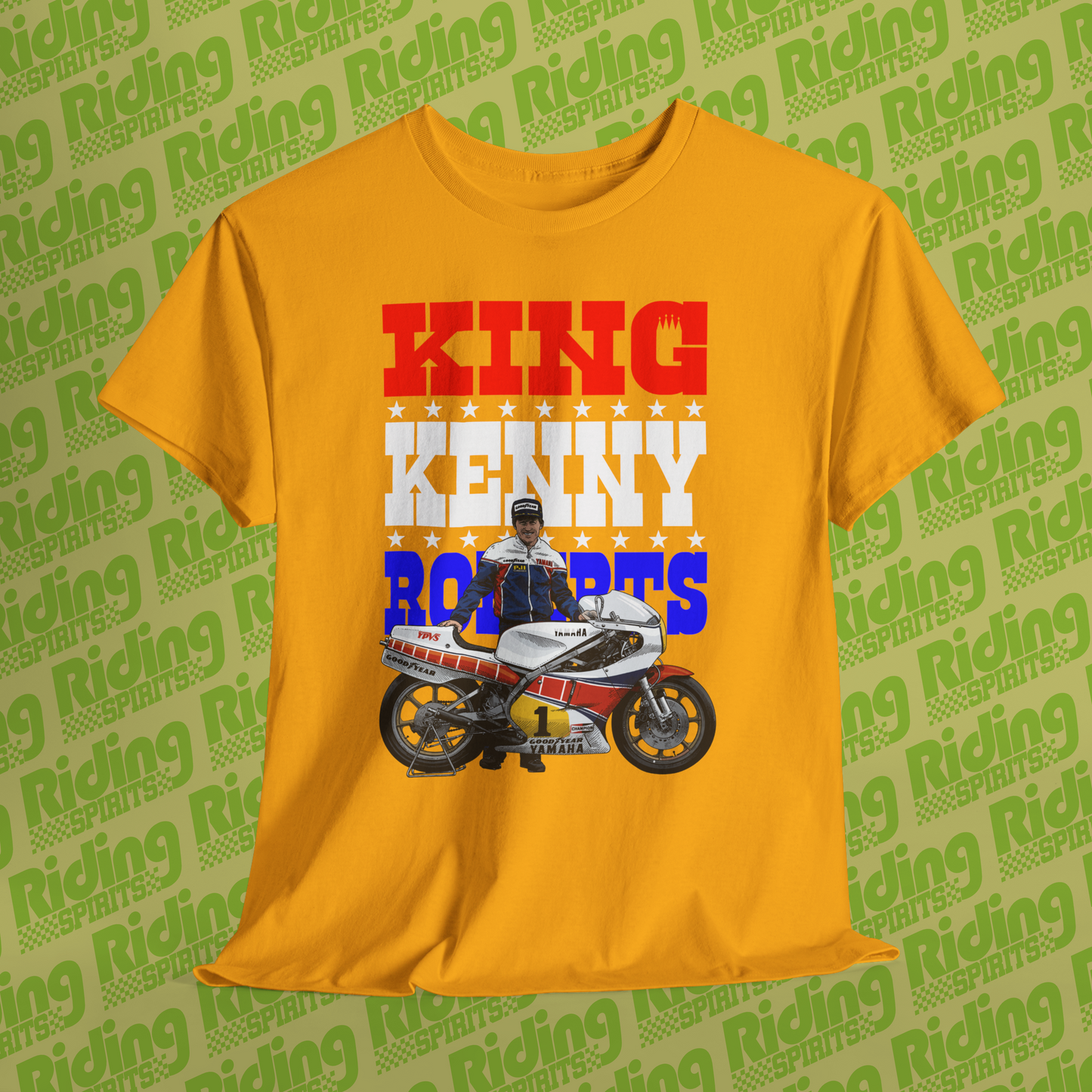 King Kenny Roberts YZR Short Sleeve Tshirt