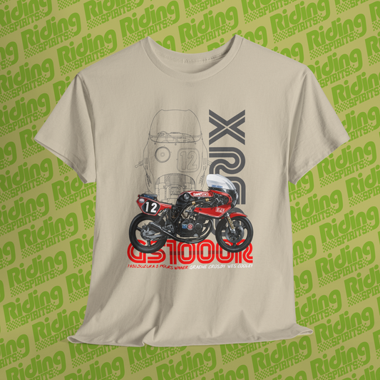 1980 GS1000R Suzuka Winner XR69 Short Sleeve Tshirt