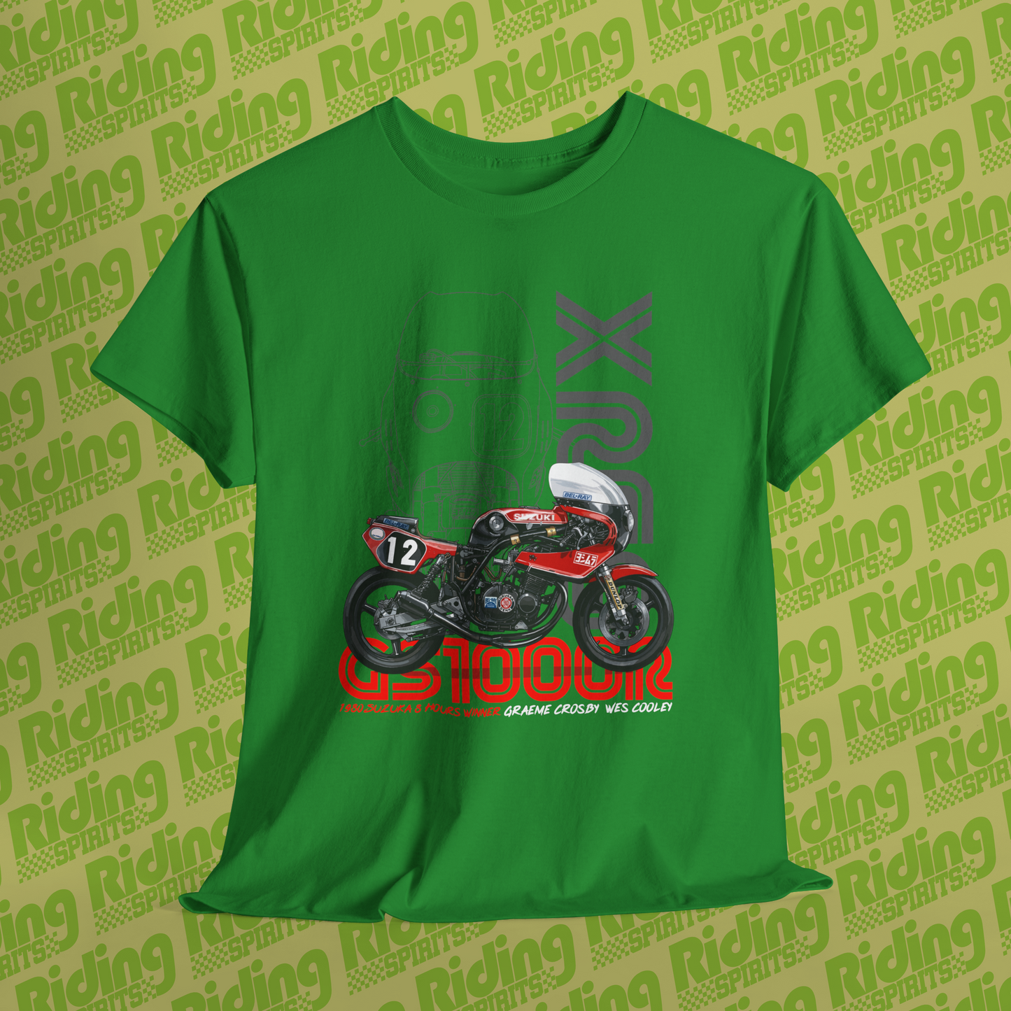 1980 GS1000R Suzuka Winner XR69 Short Sleeve Tshirt
