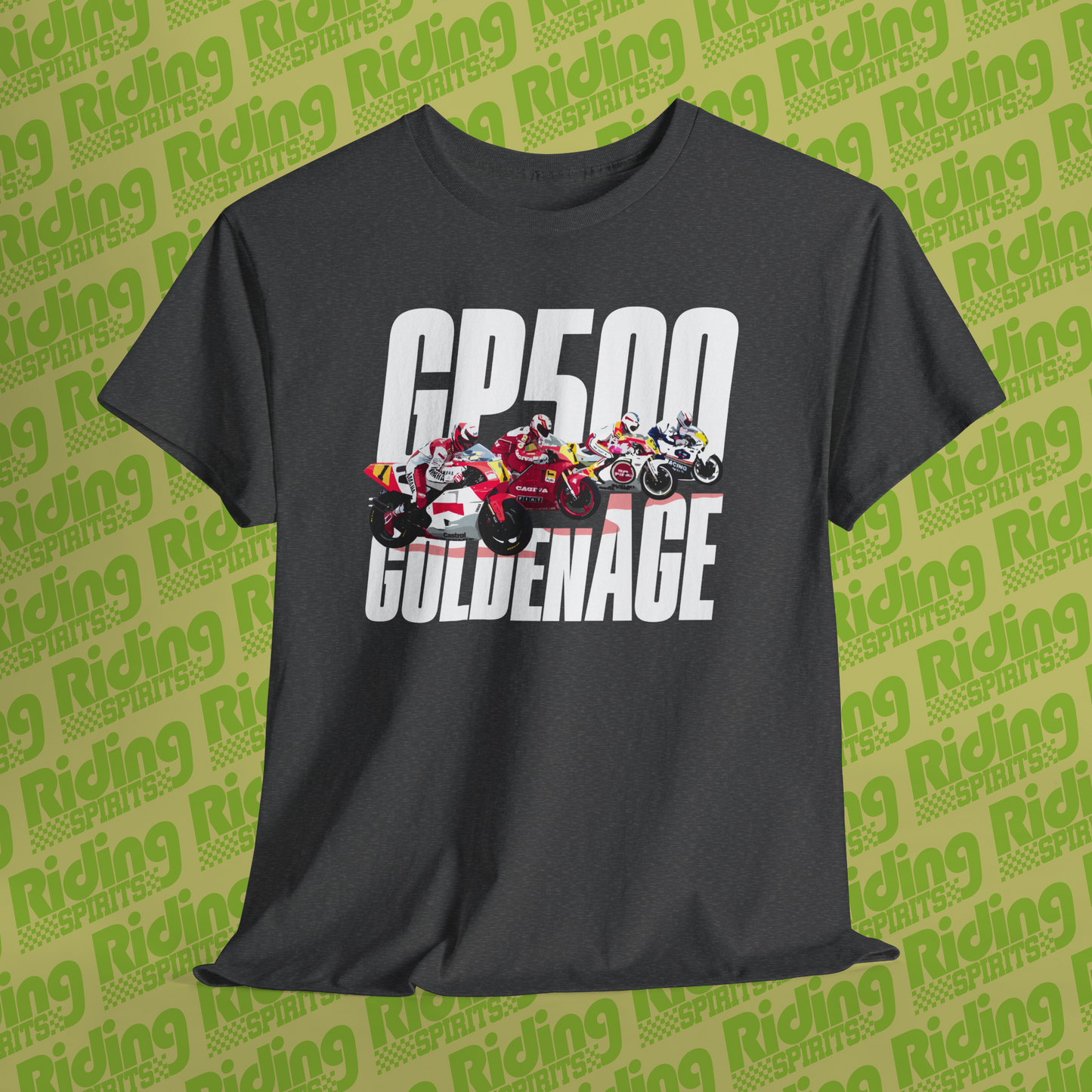 GP500 The Golden Age of Road Racing Short Sleeve Tshirt