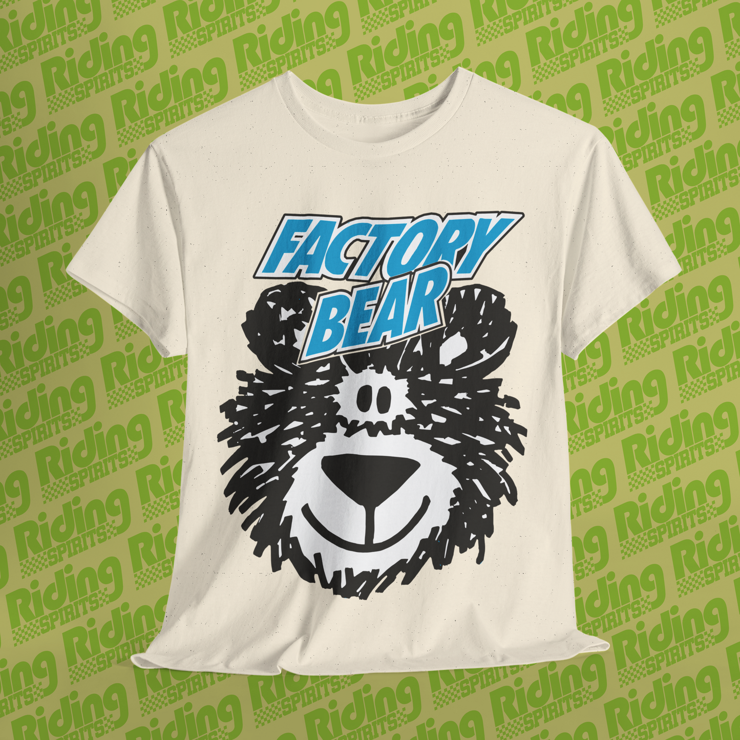 Factory bear MX Racing Japan Retro Short Sleeve T-shirt