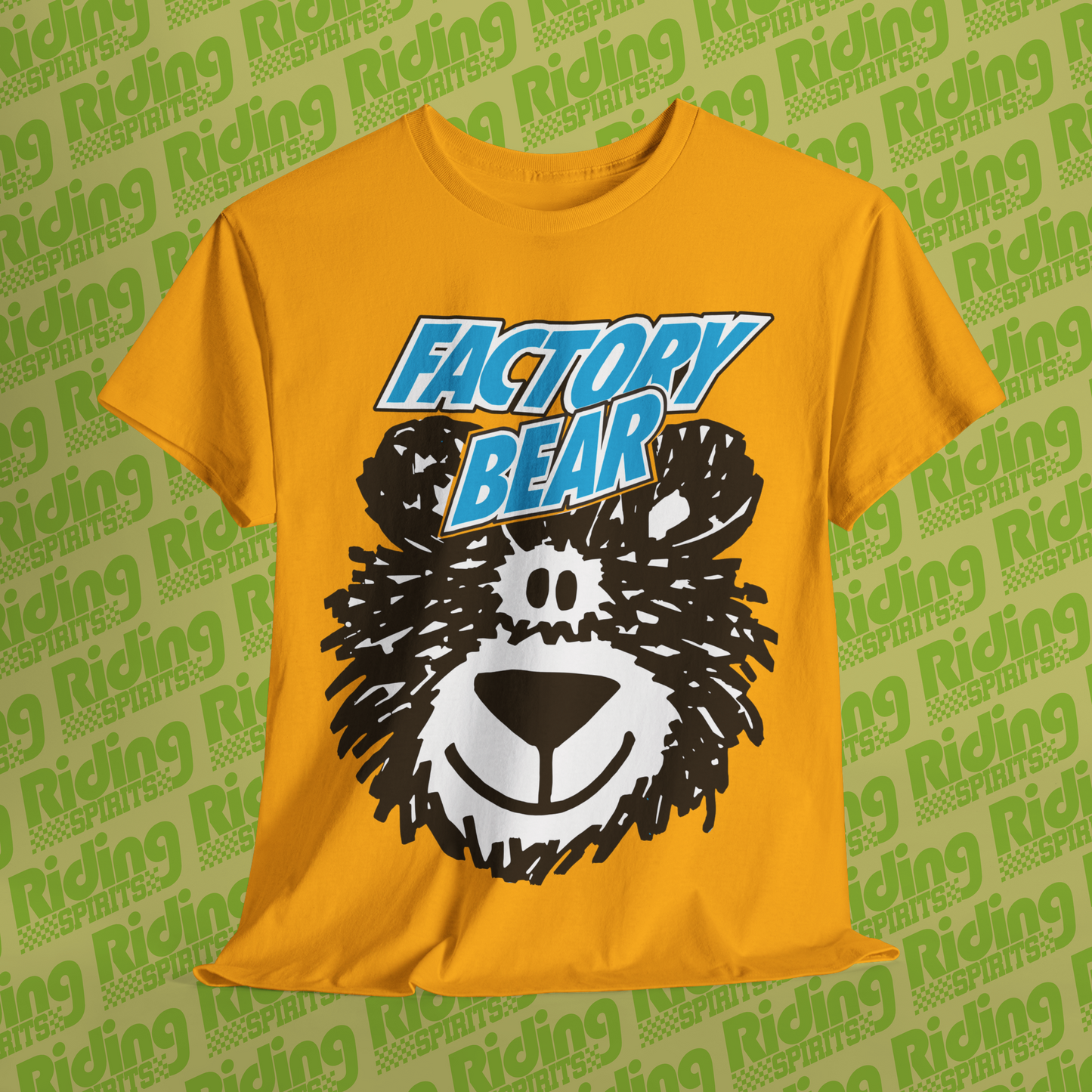 Factory bear MX Racing Japan Retro Short Sleeve T-shirt
