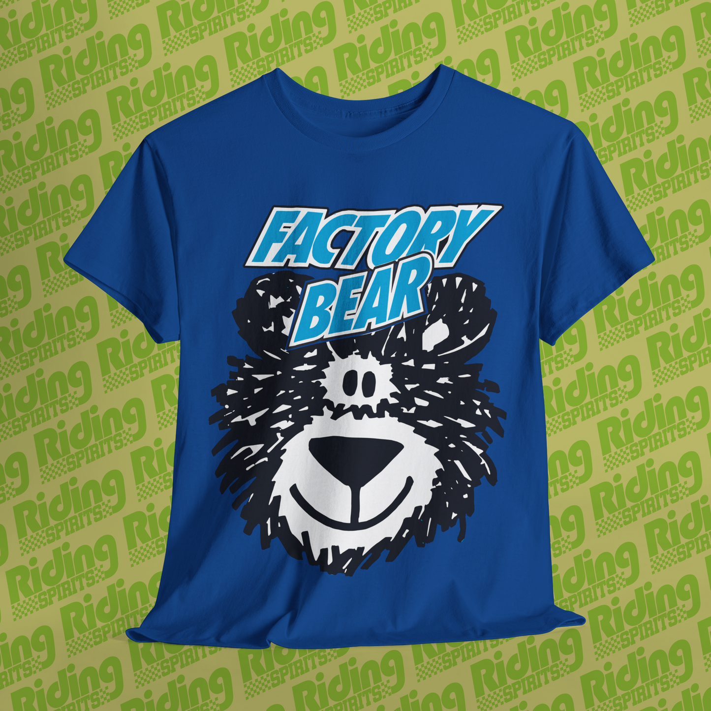 Factory bear MX Racing Japan Retro Short Sleeve T-shirt