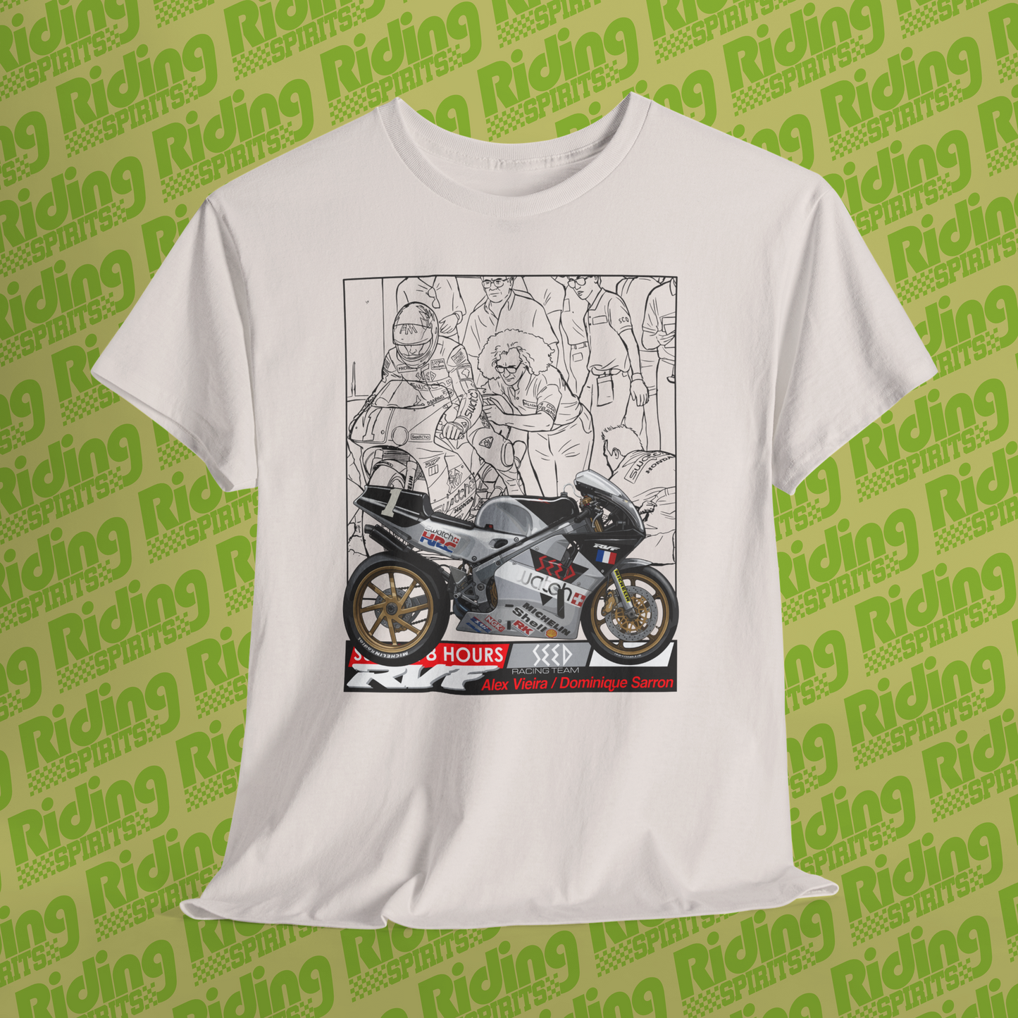 RVF 750 Seed Suzuka 8 Hours Short Sleeve Tshirt