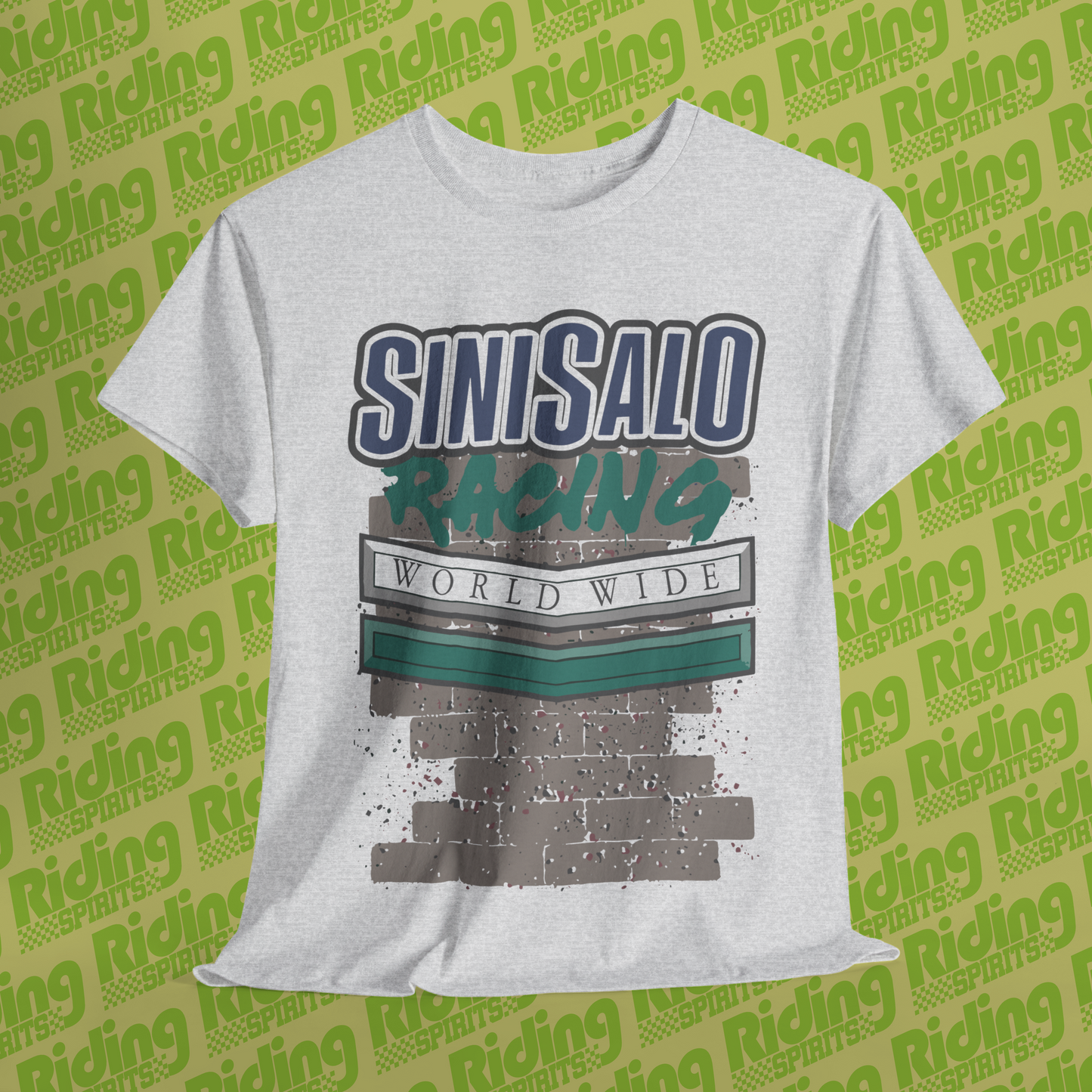 Sinisalo Racing Worldwide 89 Retro Short Sleeve T-shirt