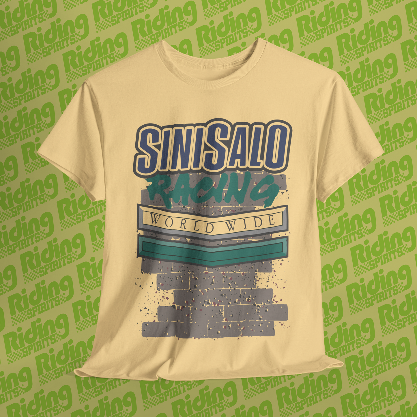 Sinisalo Racing Worldwide 89 Retro Short Sleeve T-shirt