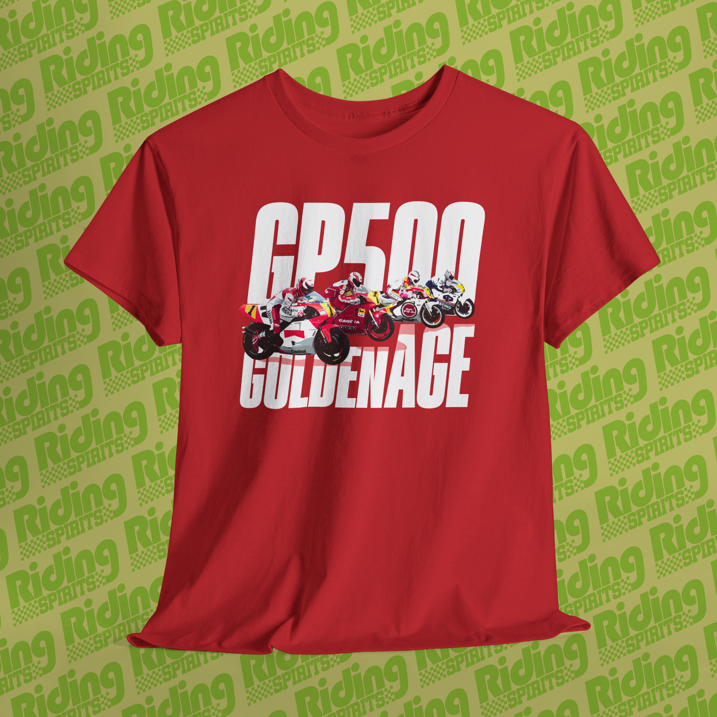 GP500 The Golden Age of Road Racing Short Sleeve Tshirt