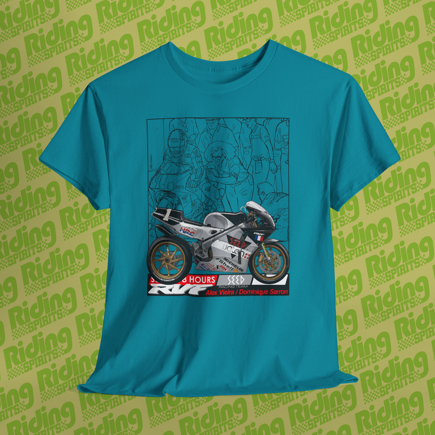 RVF 750 Seed Suzuka 8 Hours Short Sleeve Tshirt