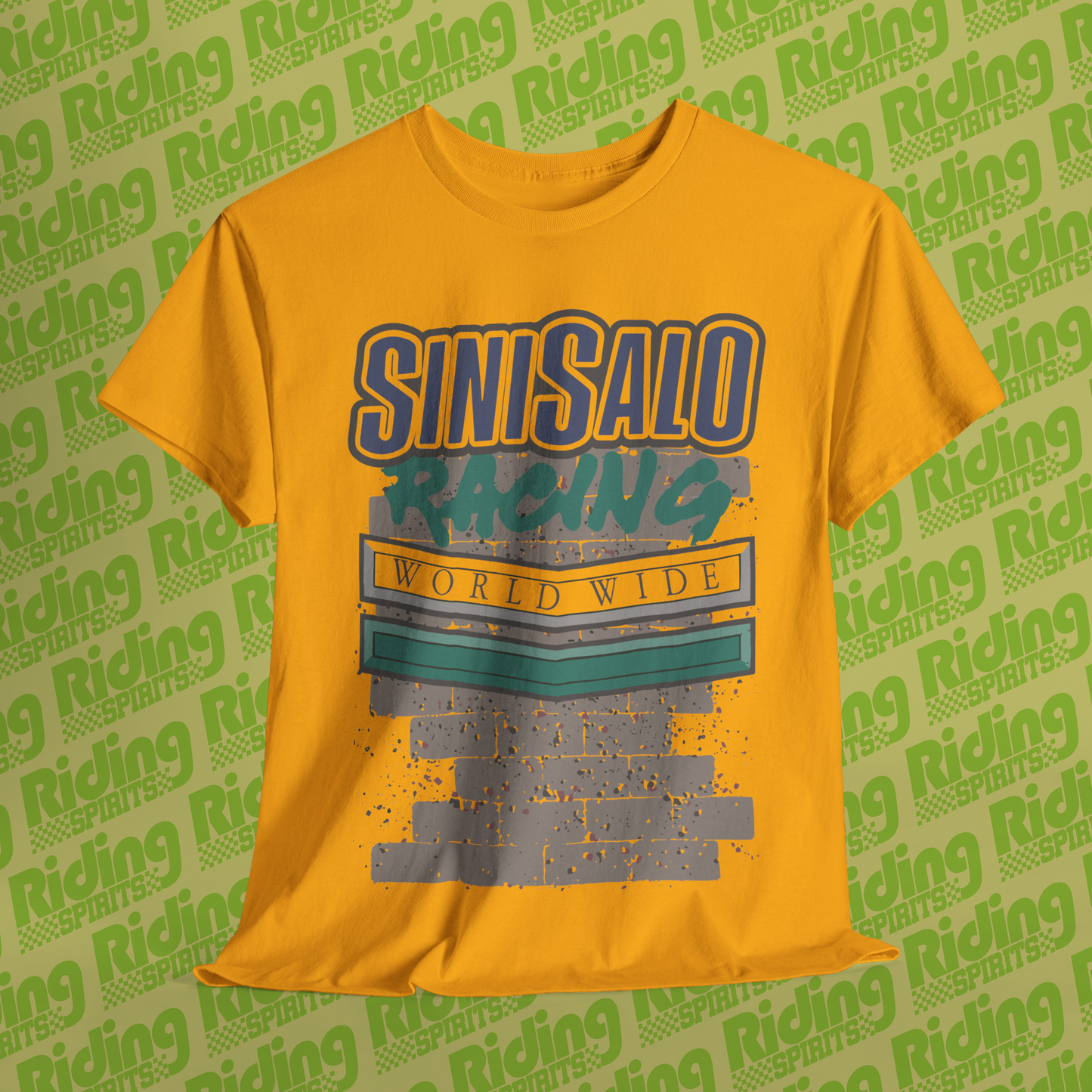 Sinisalo Racing Worldwide 89 Retro Short Sleeve T-shirt
