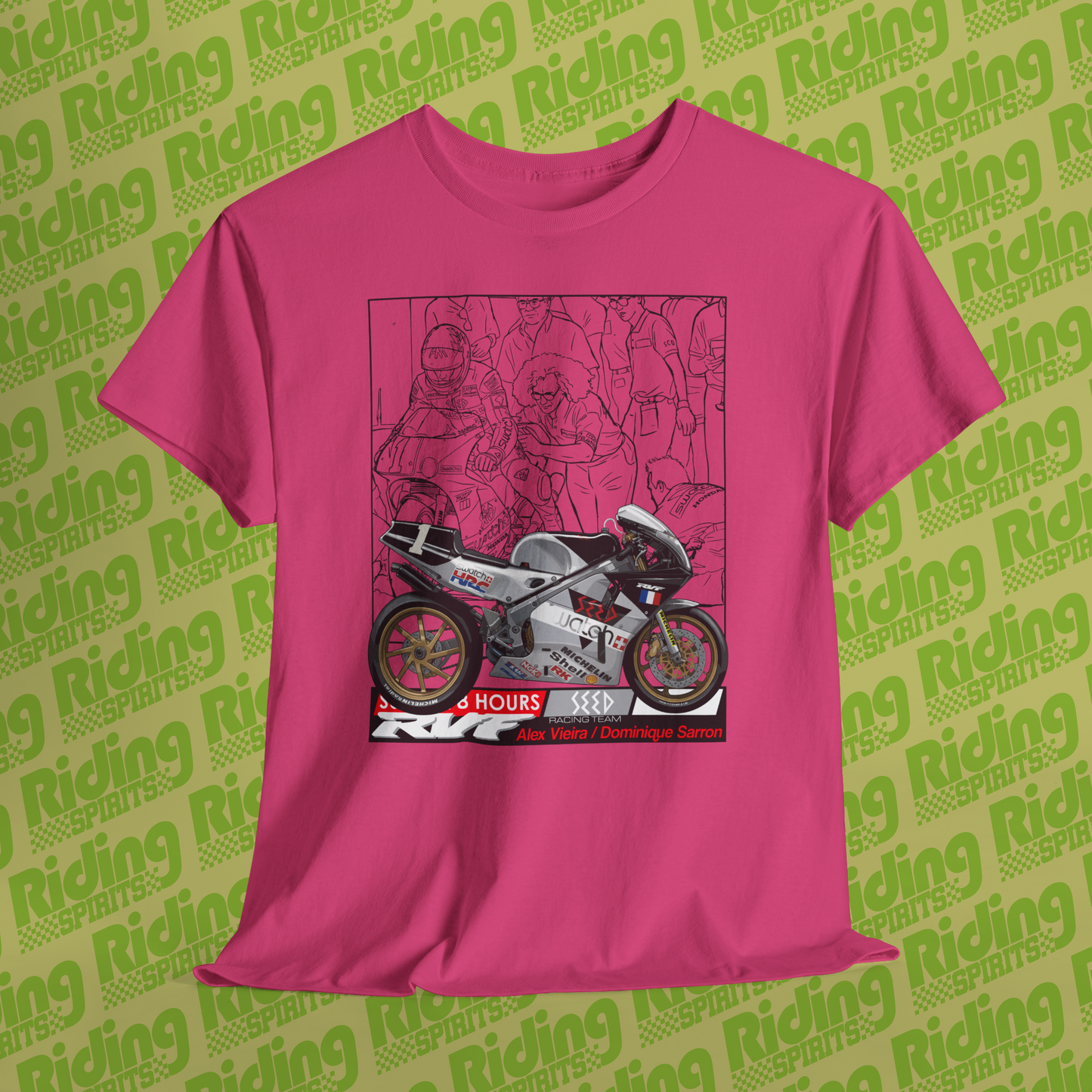 RVF 750 Seed Suzuka 8 Hours Short Sleeve Tshirt