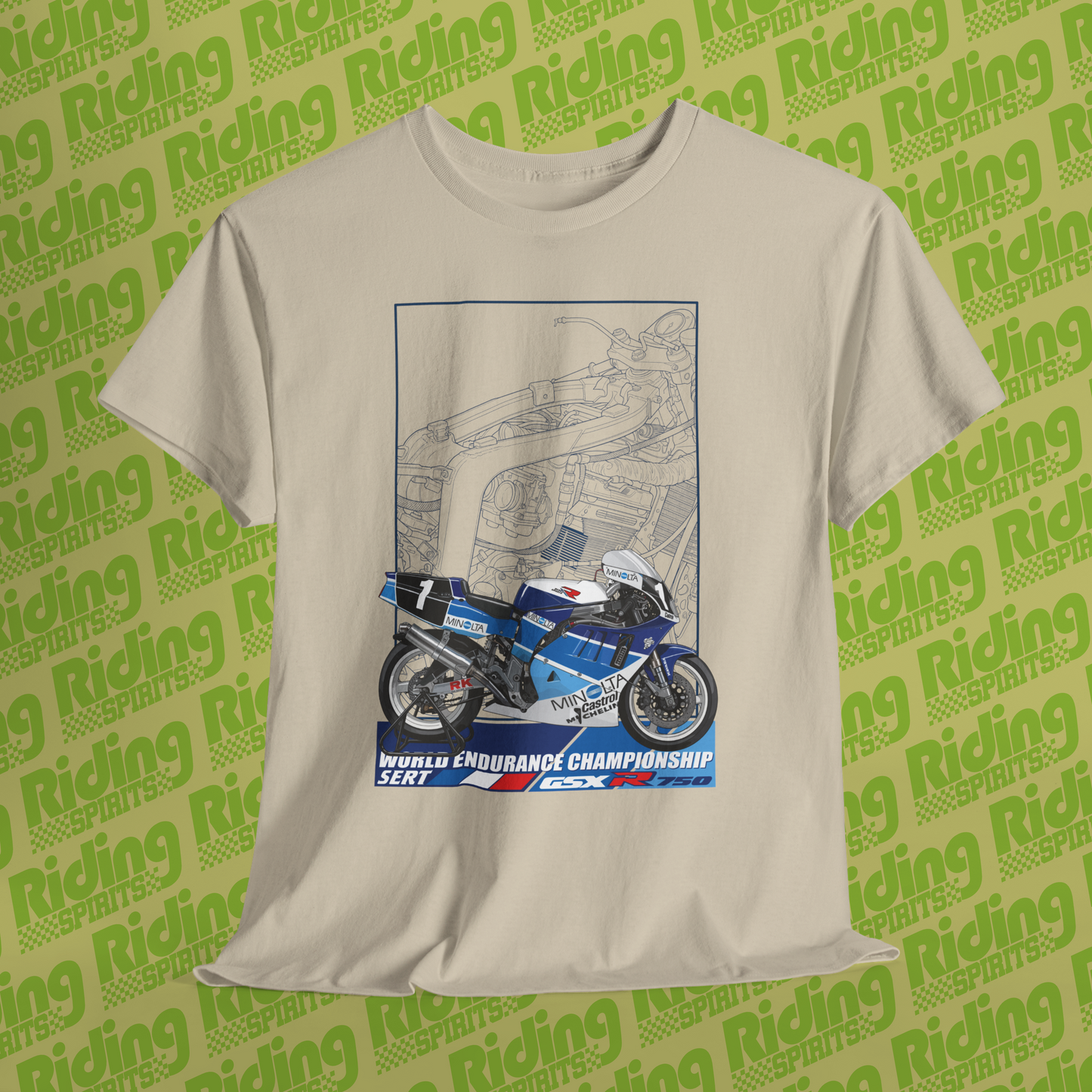 World Endurance Championship GSXR750 SERT Short Sleeve Tshirt