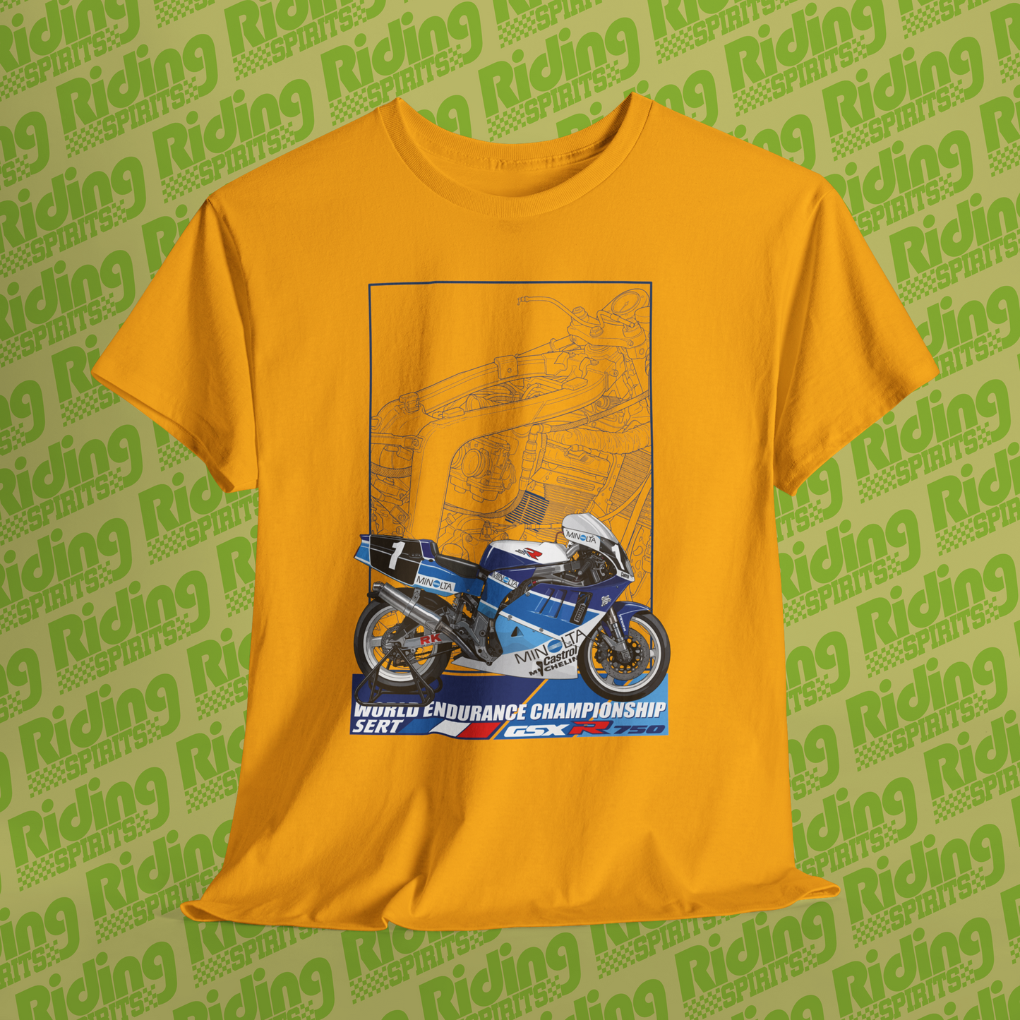 World Endurance Championship GSXR750 SERT Short Sleeve Tshirt