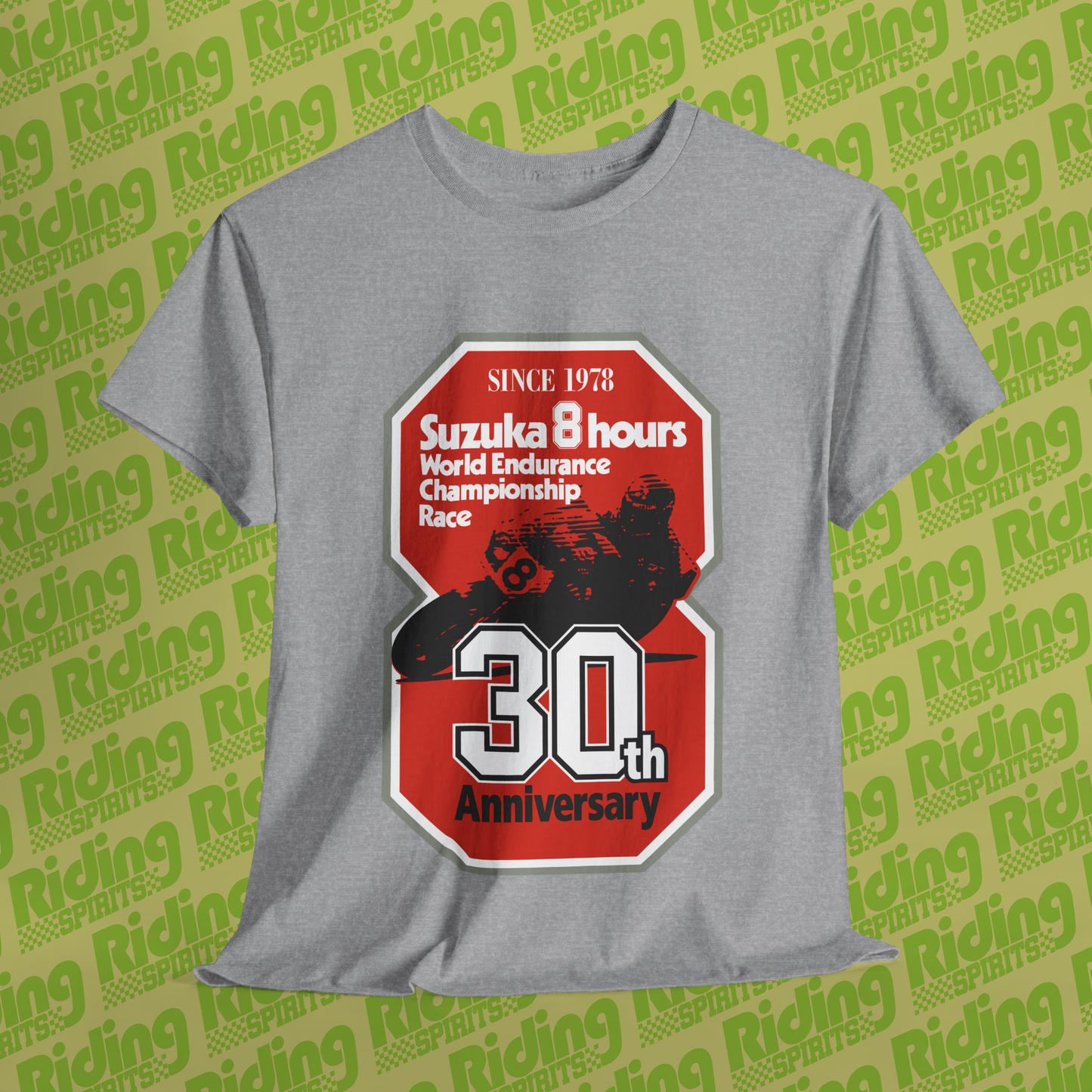 Suzuka 8 hours Anniversary 30th years Short Sleeve T-shirt