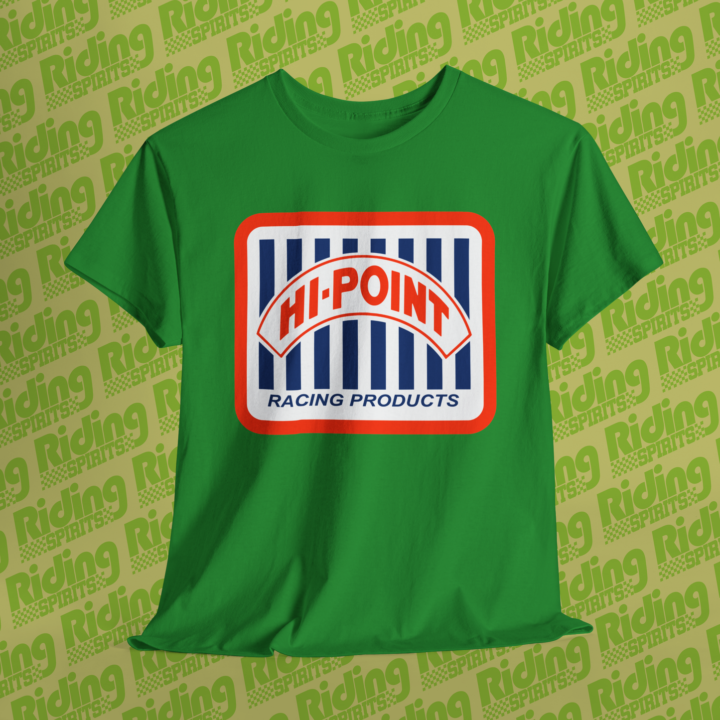Hi-Point Retro 80s Motocross USA Short Sleeve T-shirt