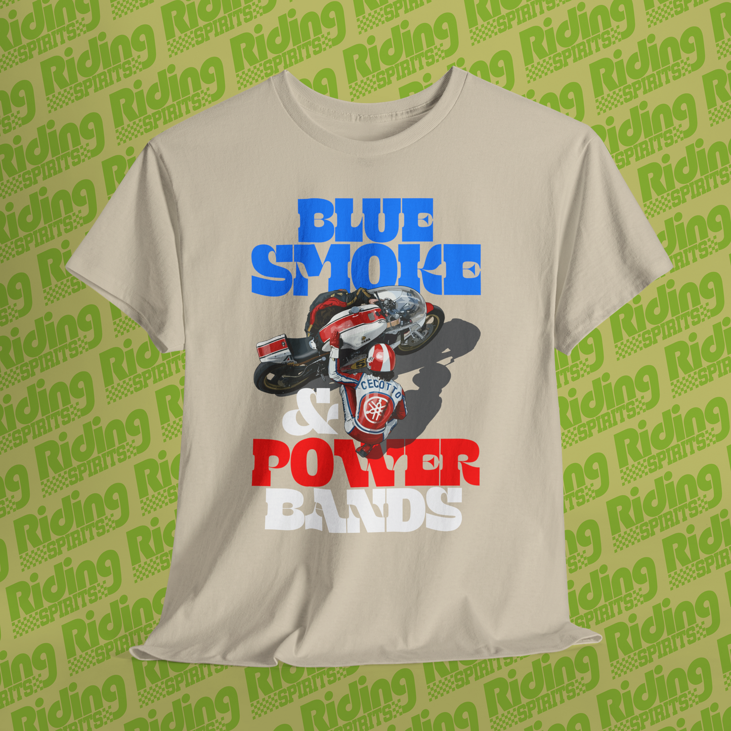 Blue Smoke and Power bands, The 2 Stroke Era Short Sleeve T-shirt