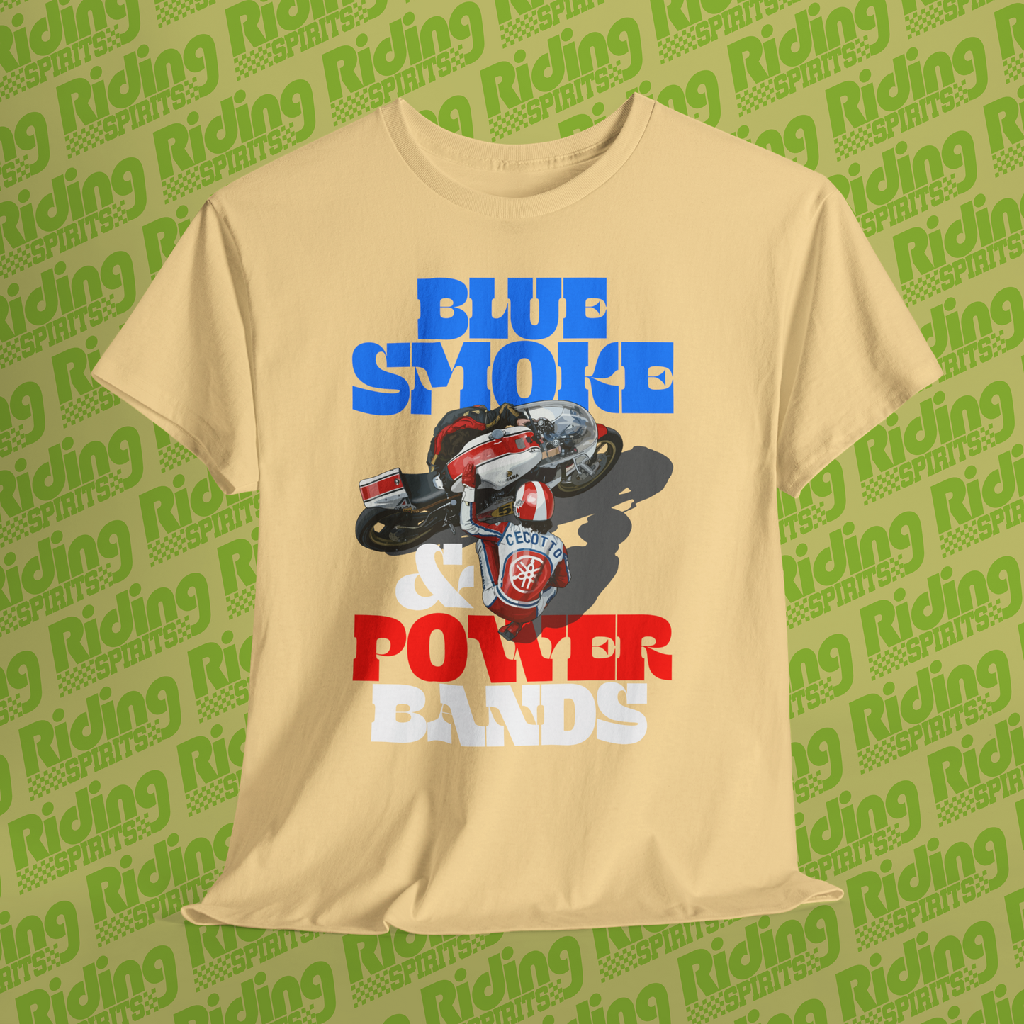 Blue Smoke and Power bands, The 2 Stroke Era Short Sleeve T-shirt