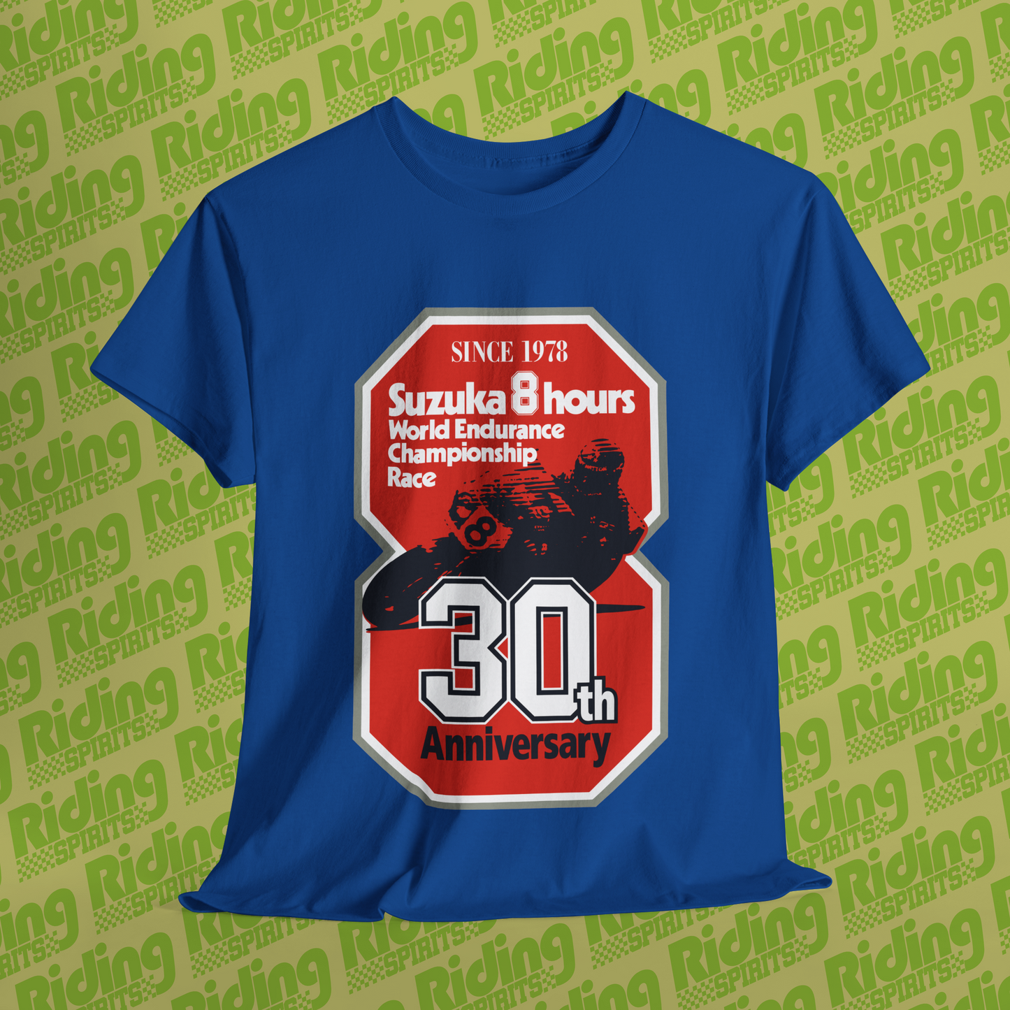 Suzuka 8 hours Anniversary 30th years Short Sleeve T-shirt