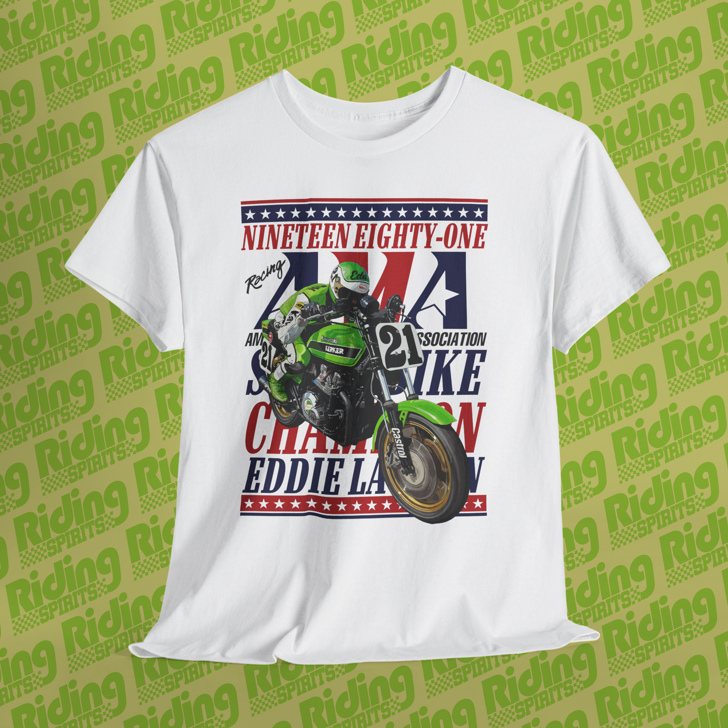 Nineteen Eighty One Superbike Champion Lawson Short Sleeve T-shirt