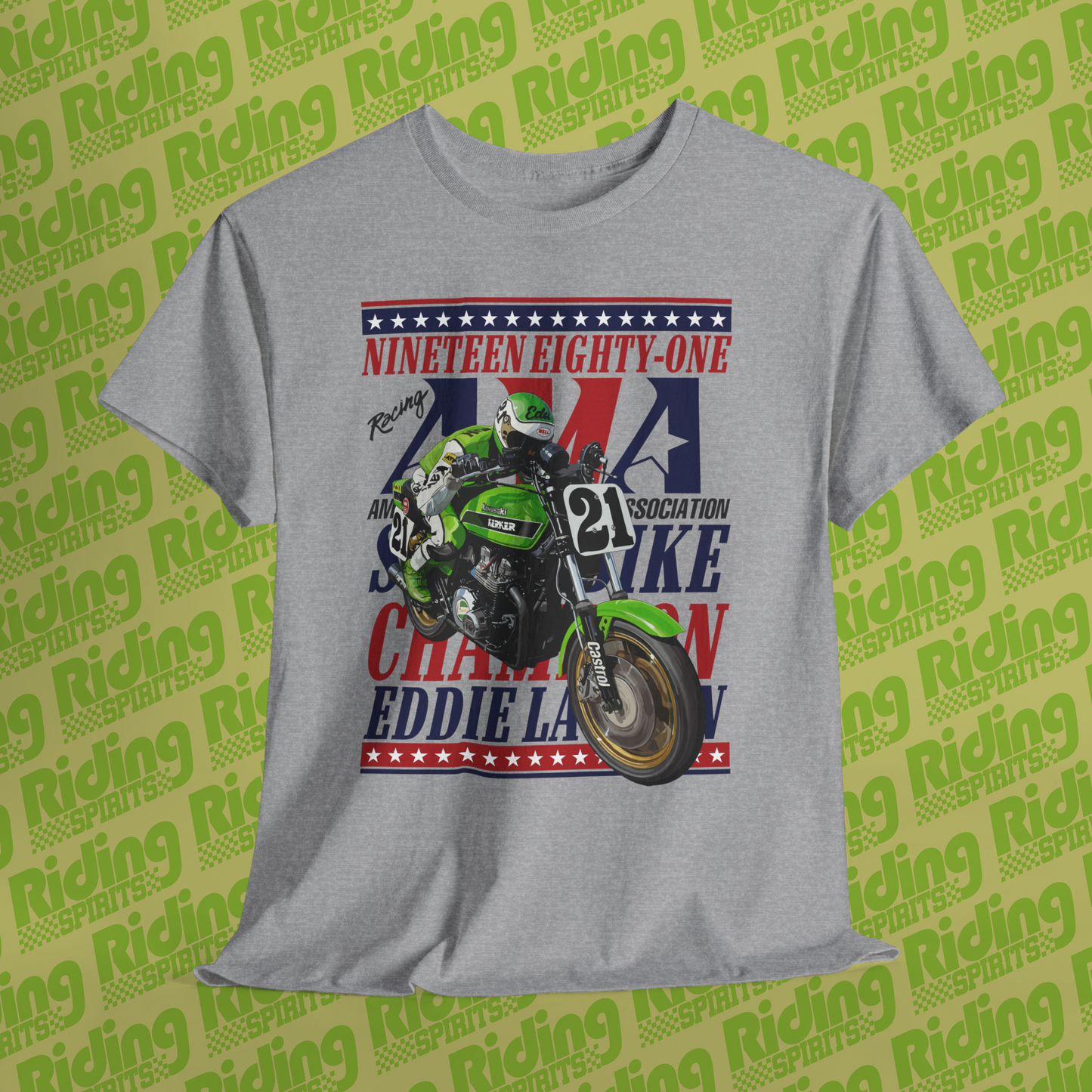 Nineteen Eighty One Superbike Champion Lawson Short Sleeve T-shirt