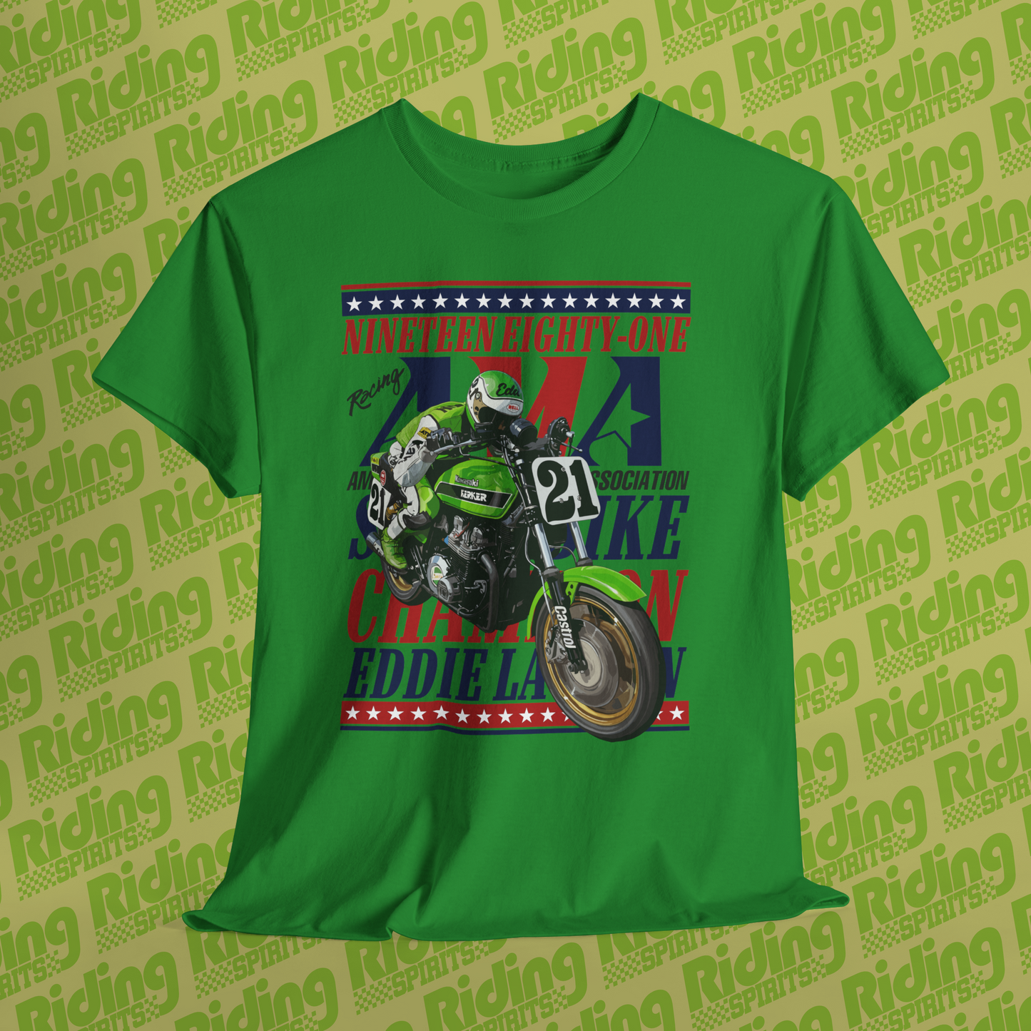 Nineteen Eighty One Superbike Champion Lawson Short Sleeve T-shirt