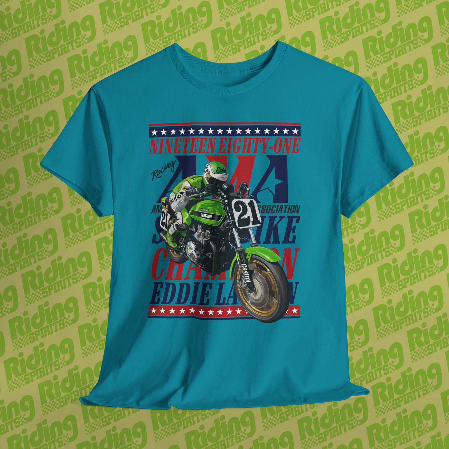 Nineteen Eighty One Superbike Champion Lawson Short Sleeve T-shirt