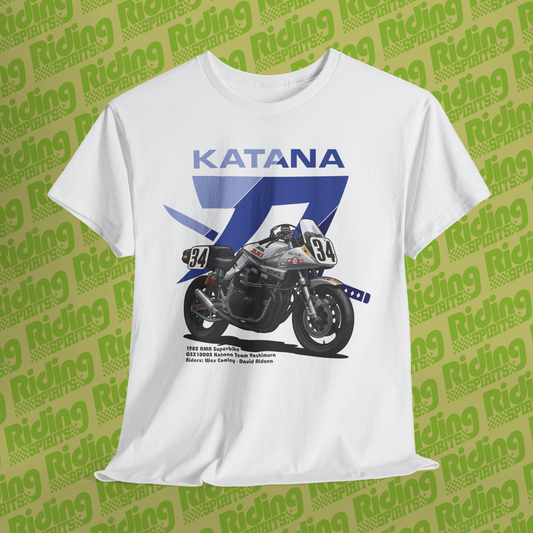 GSX Katana AMA Superbike 1982 Short Sleeve T-shirt