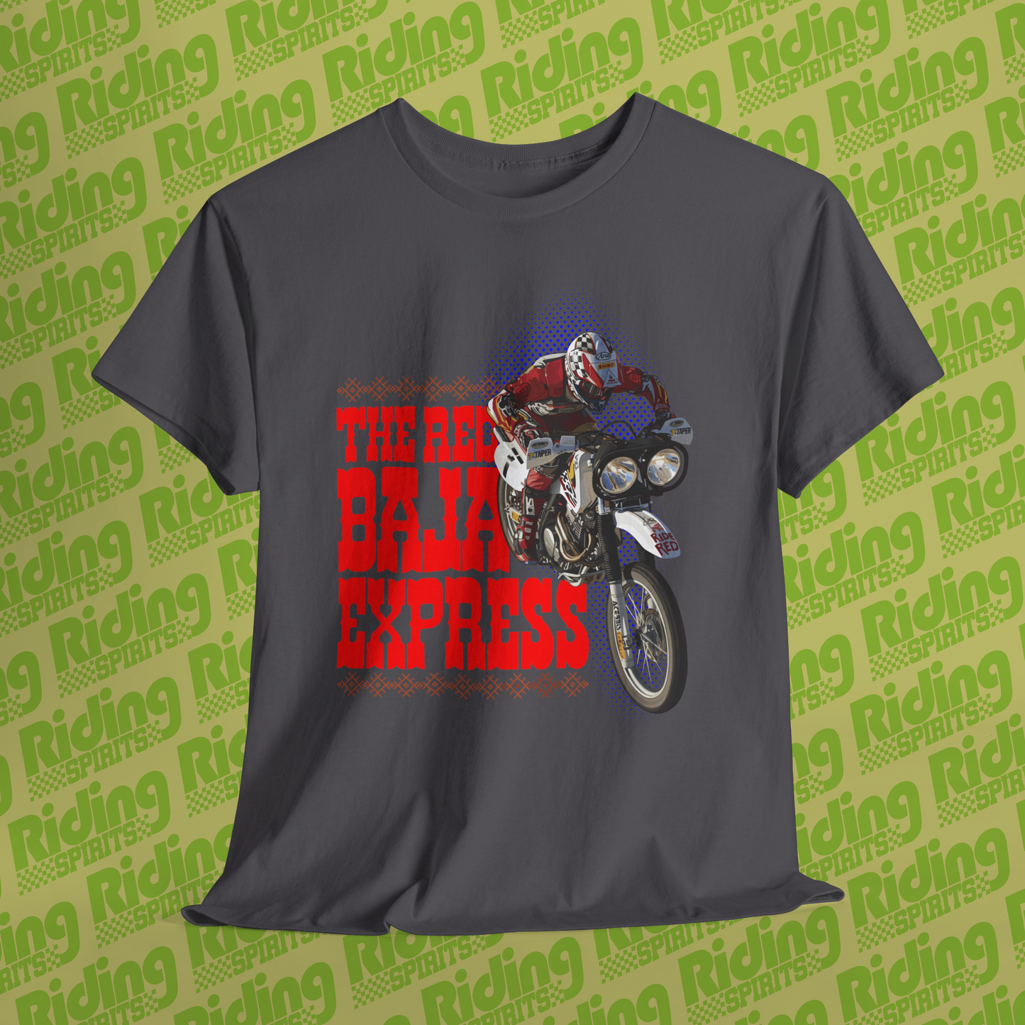 The Red Baja Express XR600 Legend Short Sleeve T-shirt