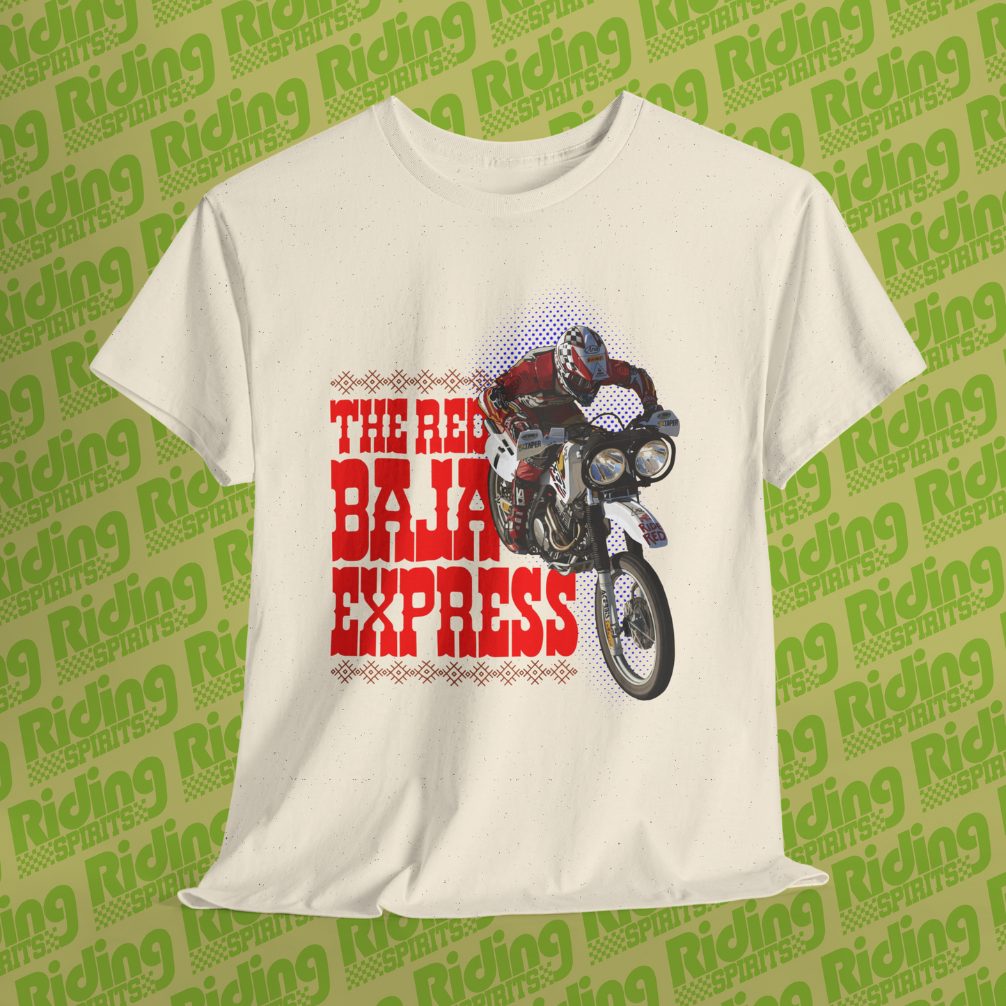 The Red Baja Express XR600 Legend Short Sleeve T-shirt