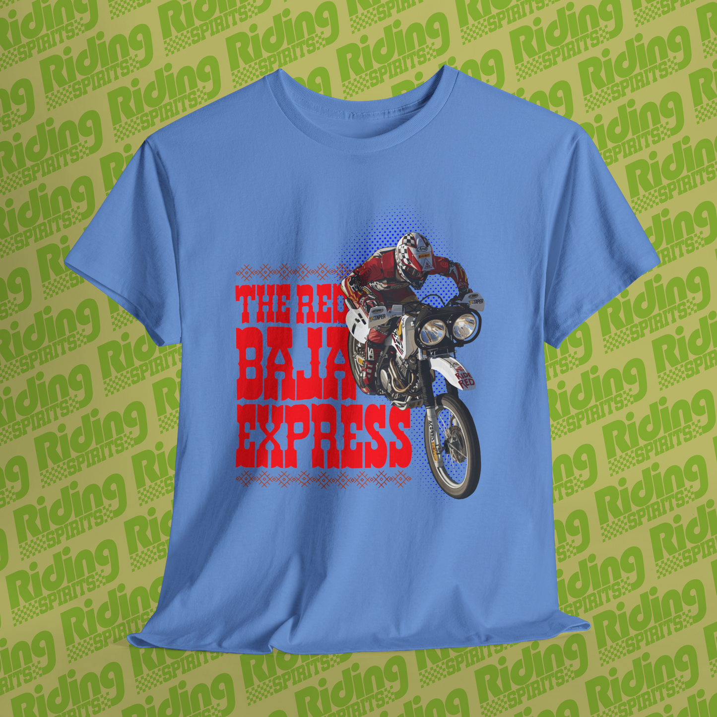 The Red Baja Express XR600 Legend Short Sleeve T-shirt