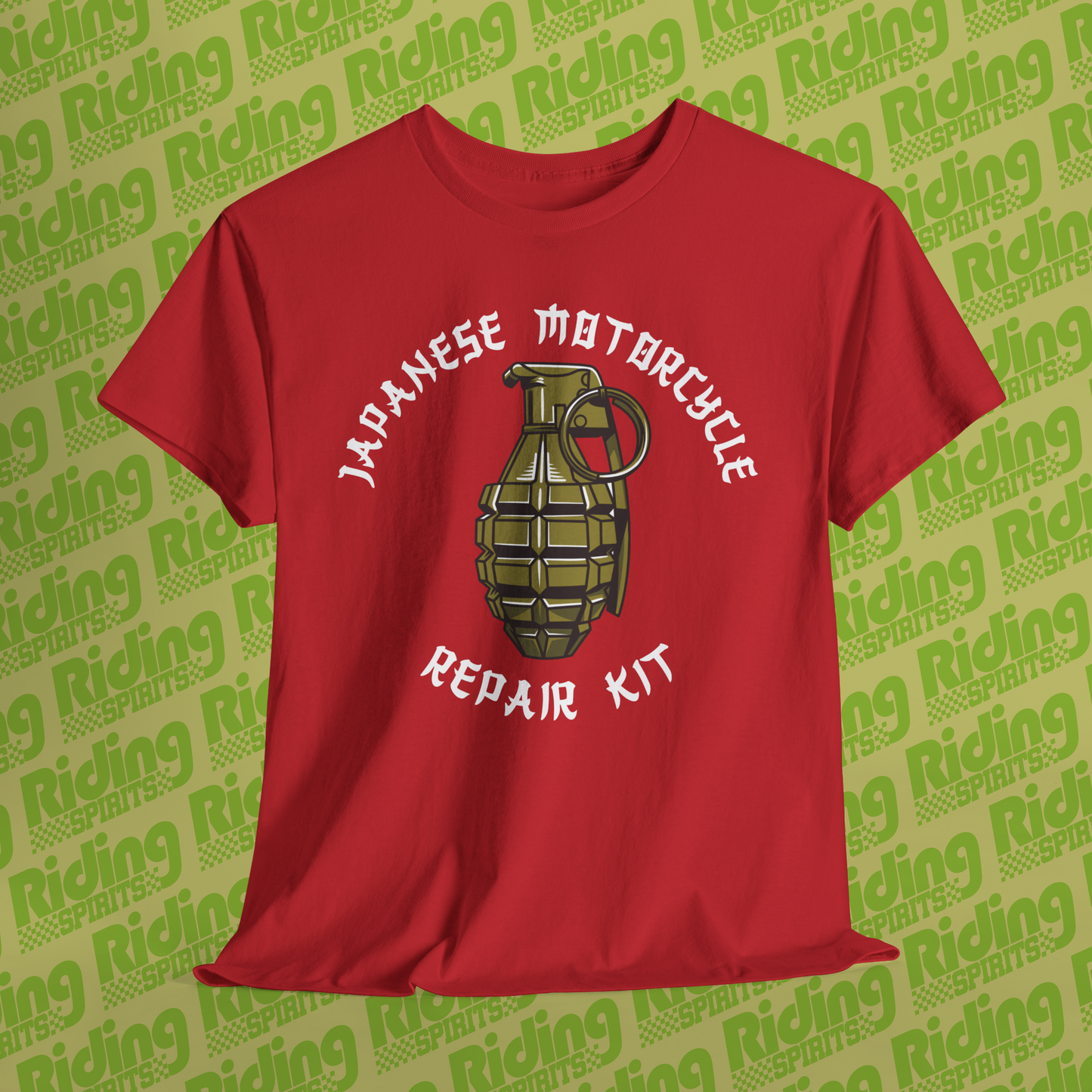 Japanese Motorcycle Repair Kit, Retro 70s Short Sleeve T-shirt