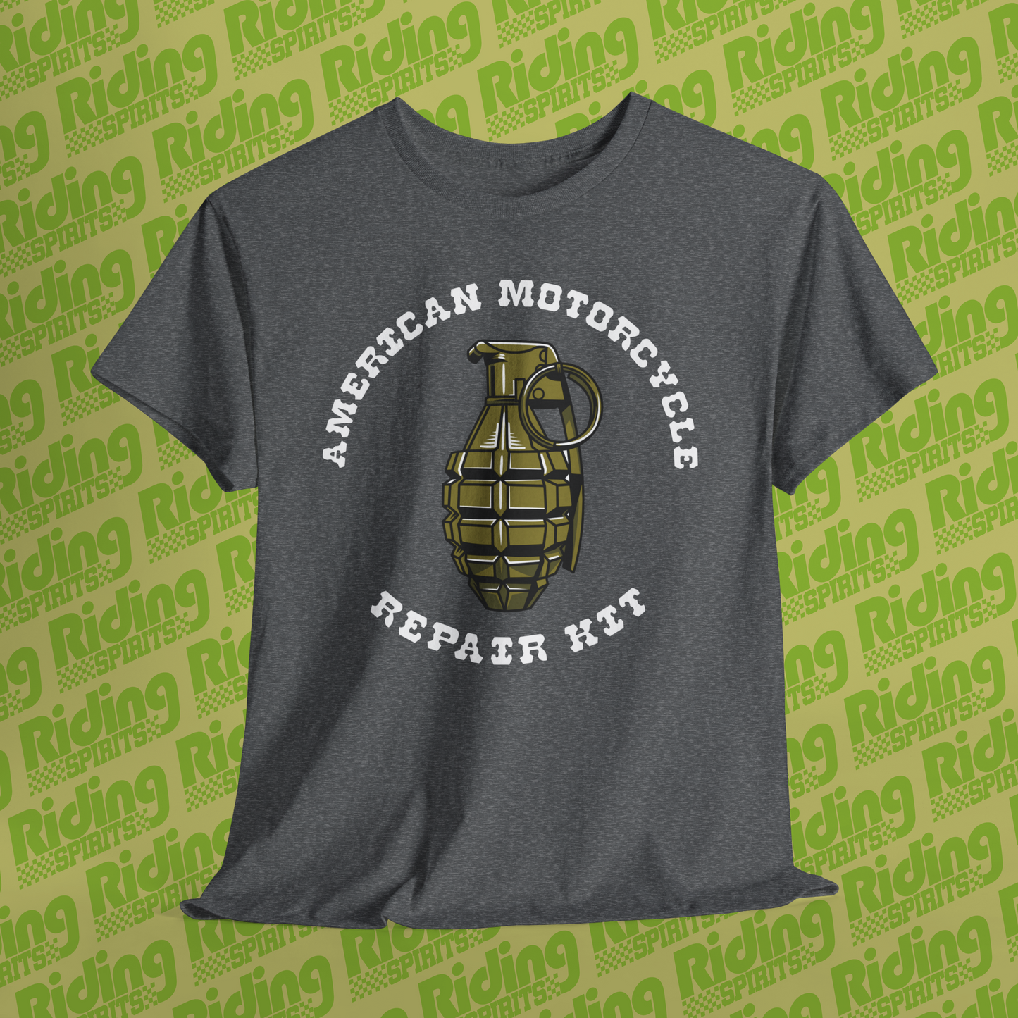 American Motorcycle Repair Kit, 70s Vintage Style, Short Sleeve T-shirt