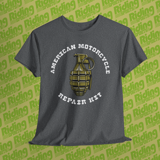 American Motorcycle Repair Kit, 70s Vintage Style, Short Sleeve T-shirt