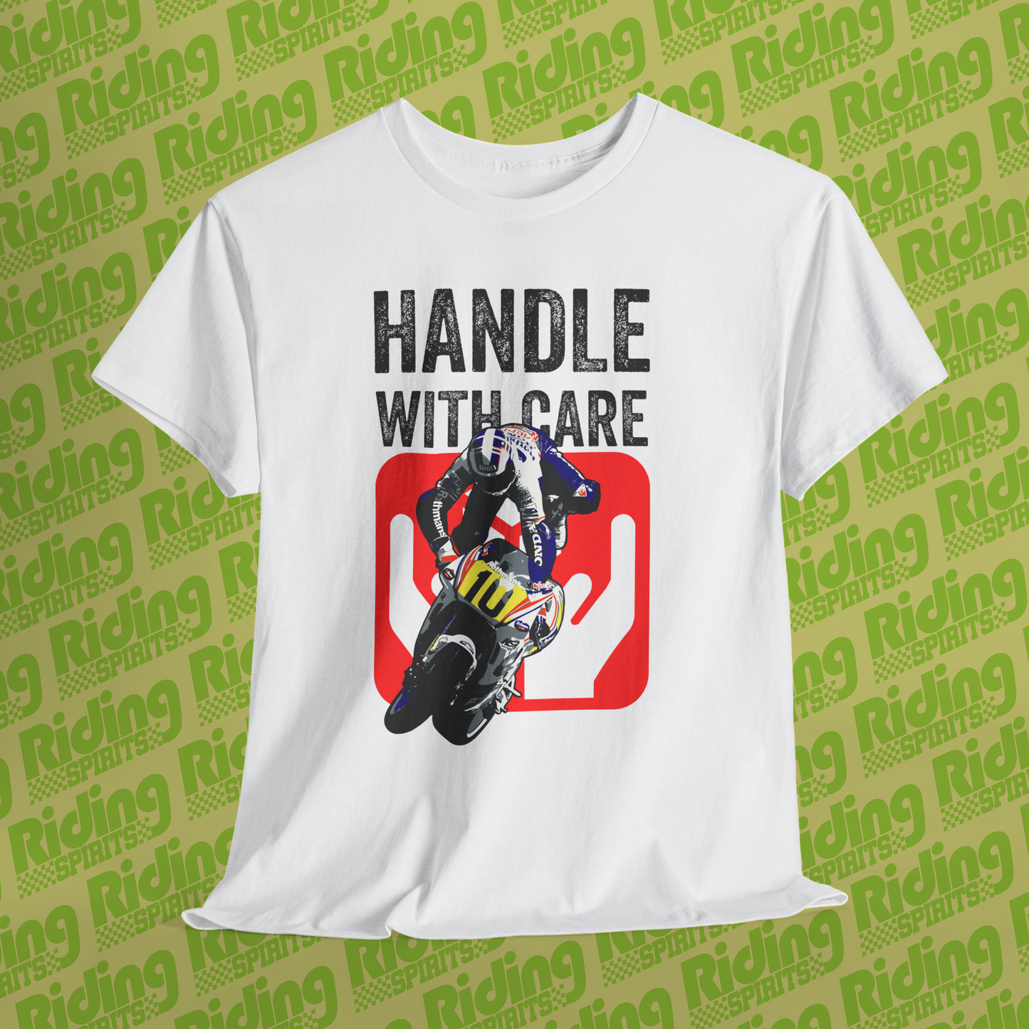 Handle With Care GP500, 2 stroke Racing, Highside, Golden Age of Racing ,classic tee
