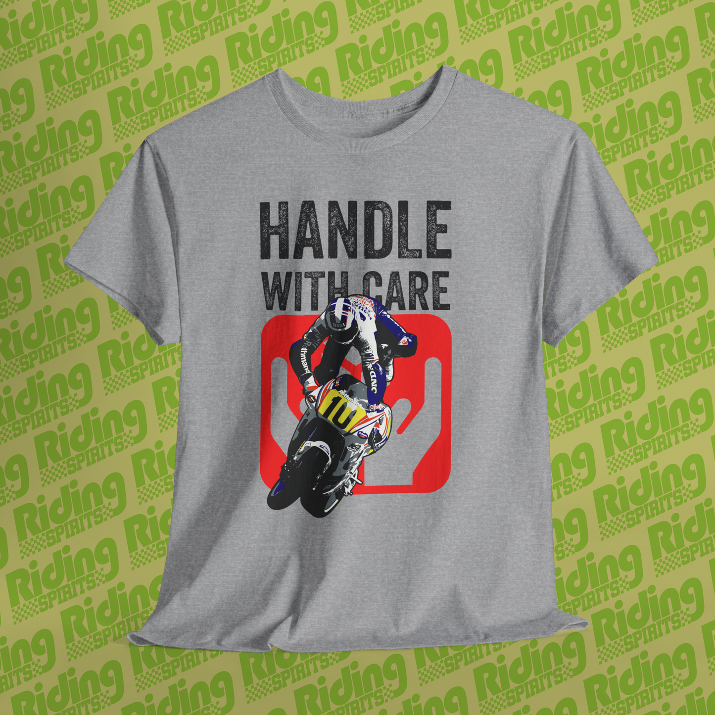 Handle With Care GP500, 2 stroke Racing, Highside, Golden Age of Racing ,classic tee