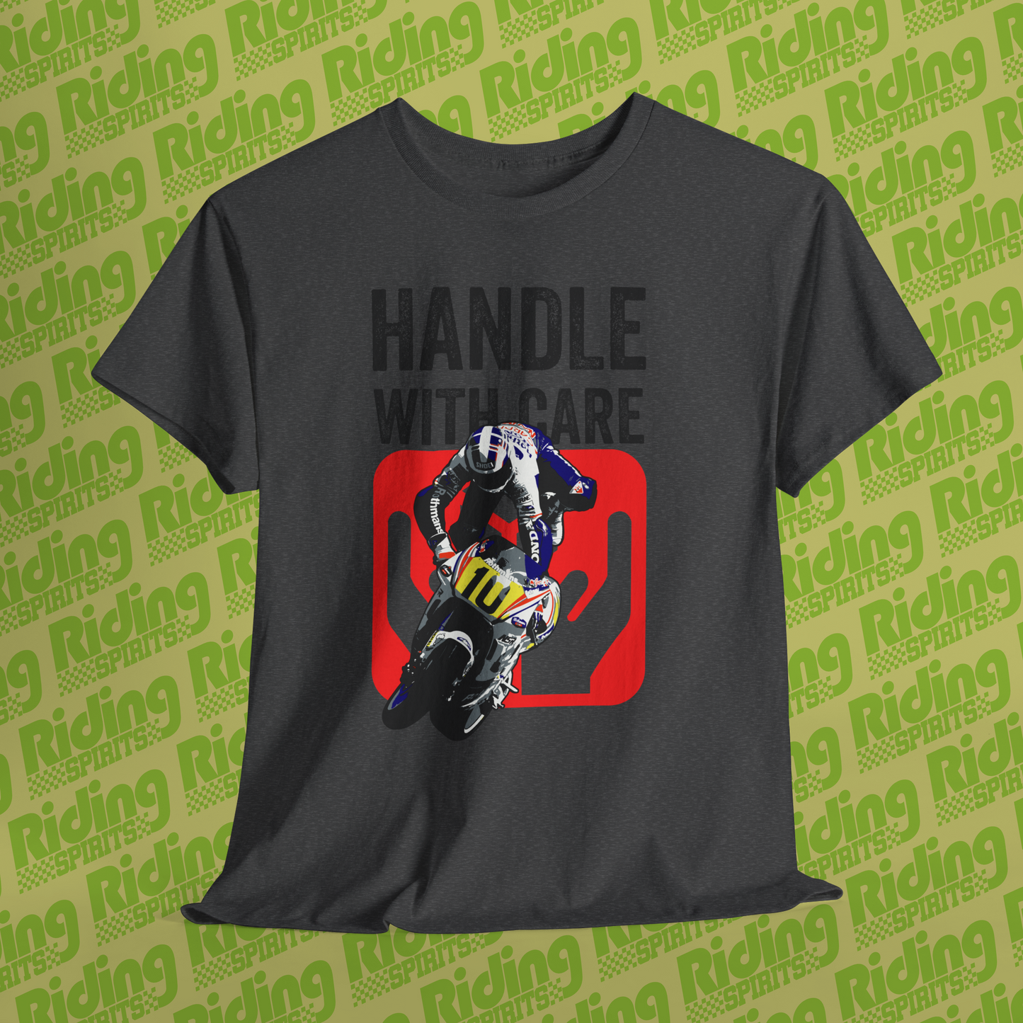 Handle With Care GP500, 2 stroke Racing, Highside, Golden Age of Racing ,classic tee