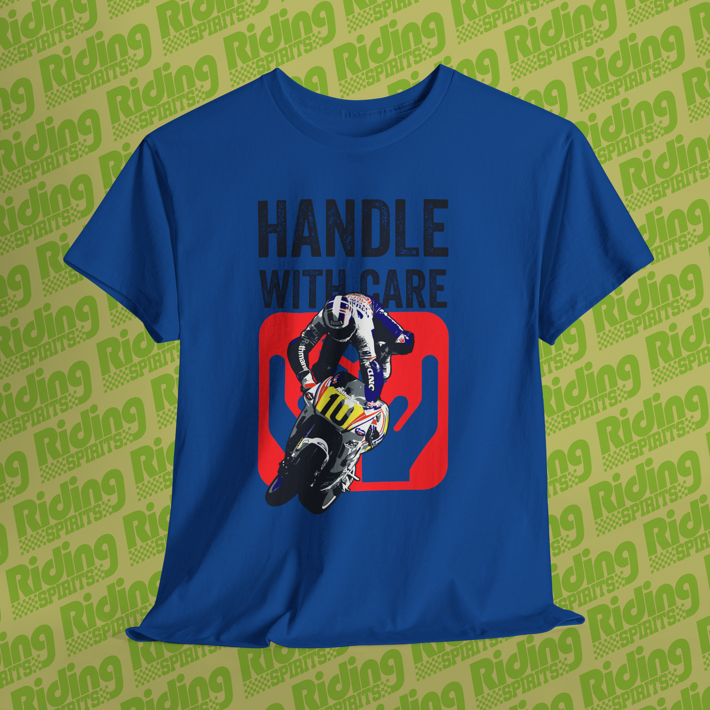 Handle With Care GP500, 2 stroke Racing, Highside, Golden Age of Racing ,classic tee