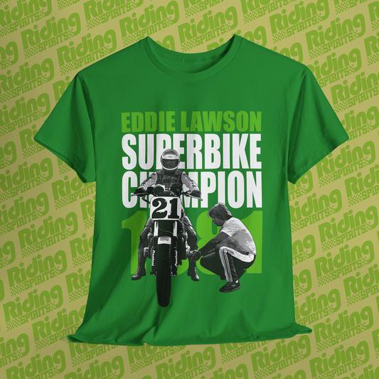 Eddie 1981 Superbike Champion Short Sleeve T-shirt