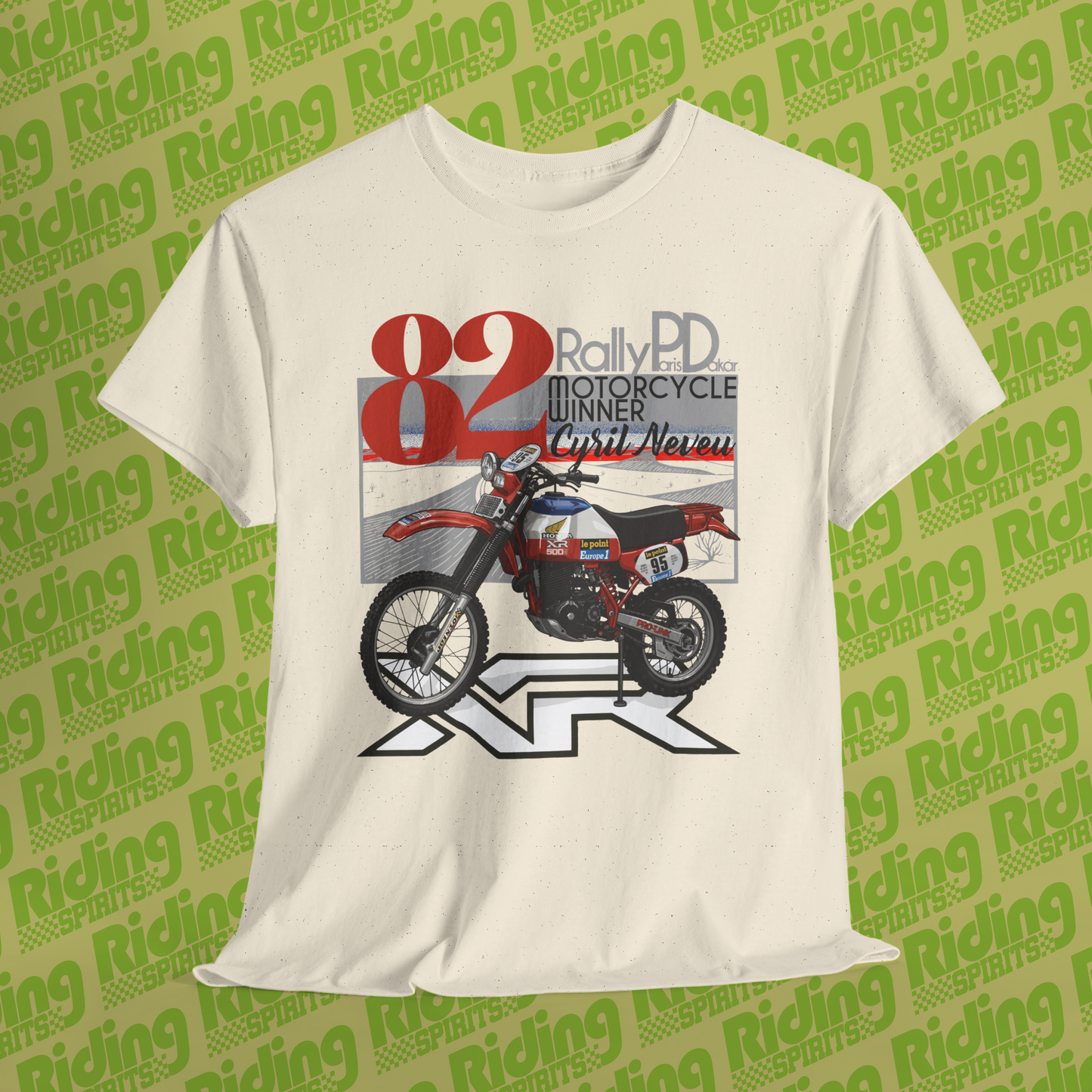 1982 XR500R RPD Winner Short Sleeve T-shirt