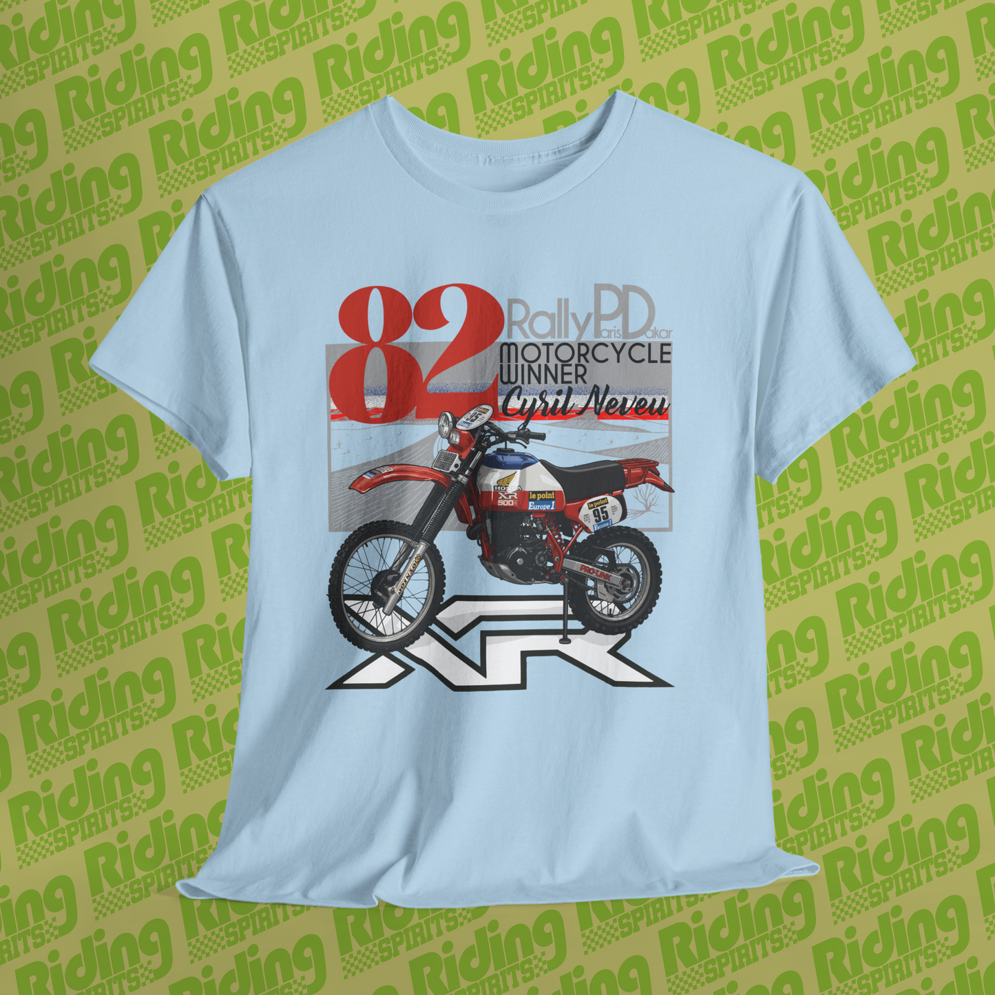 1982 XR500R RPD Winner Short Sleeve T-shirt