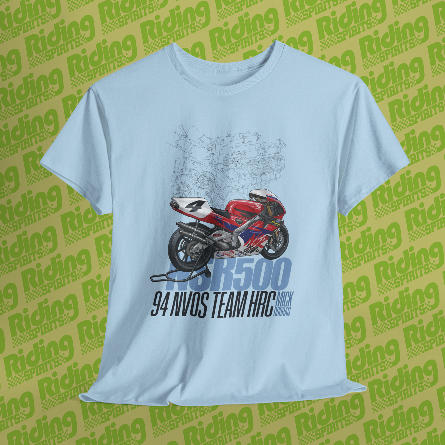 1994 NV0S Nsr500 World Champion Short Sleeve T-shirt
